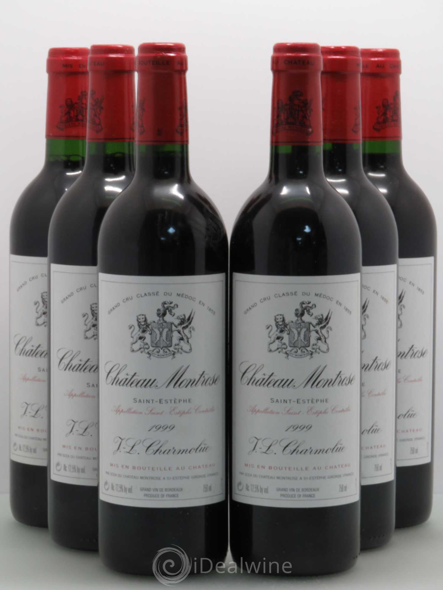 Château Montrose 2ème Grand Cru Classé 1999 - Lot de 6 bouteilles - 0