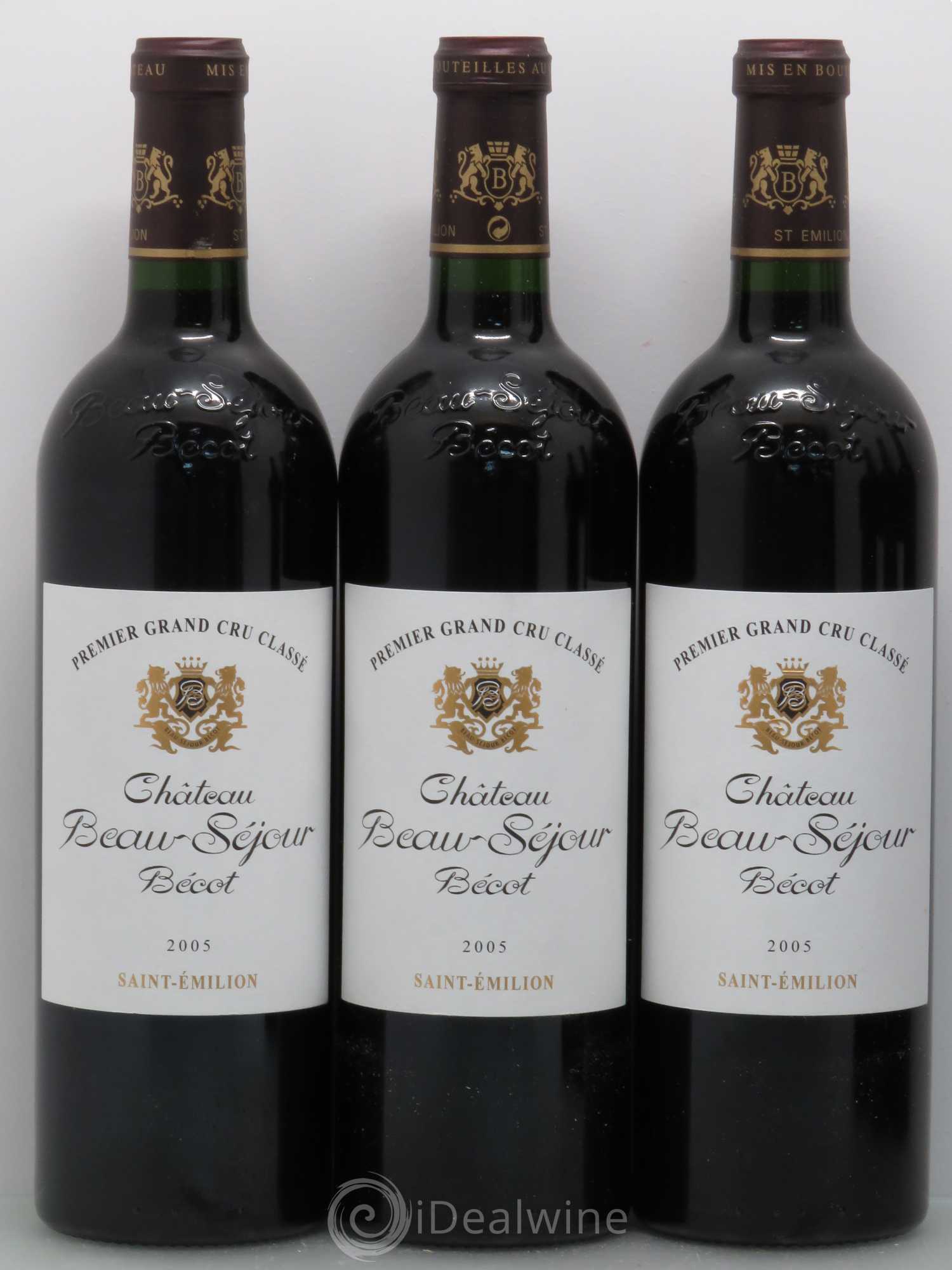 Château Beau-Séjour Bécot 1er Grand Cru Classé B 2005 - Lot de 12 bouteilles - 3