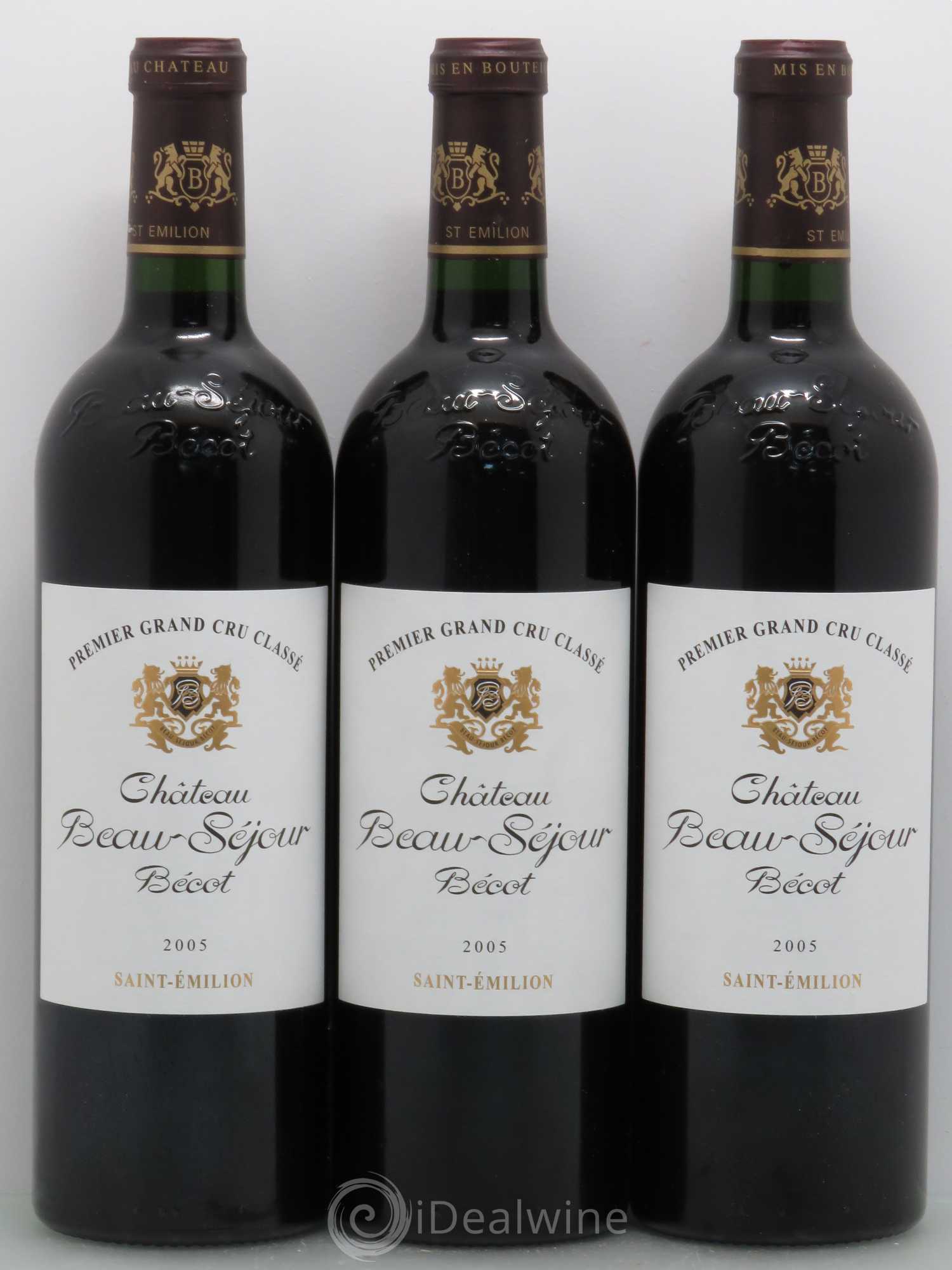 Château Beau-Séjour Bécot 1er Grand Cru Classé B 2005 - Lot de 12 bouteilles - 4