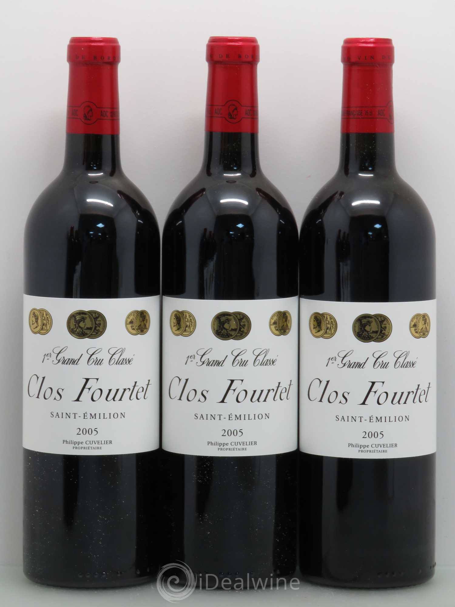 Clos Fourtet 1er Grand Cru Classé B 2005 - Lot de 12 bouteilles - 3