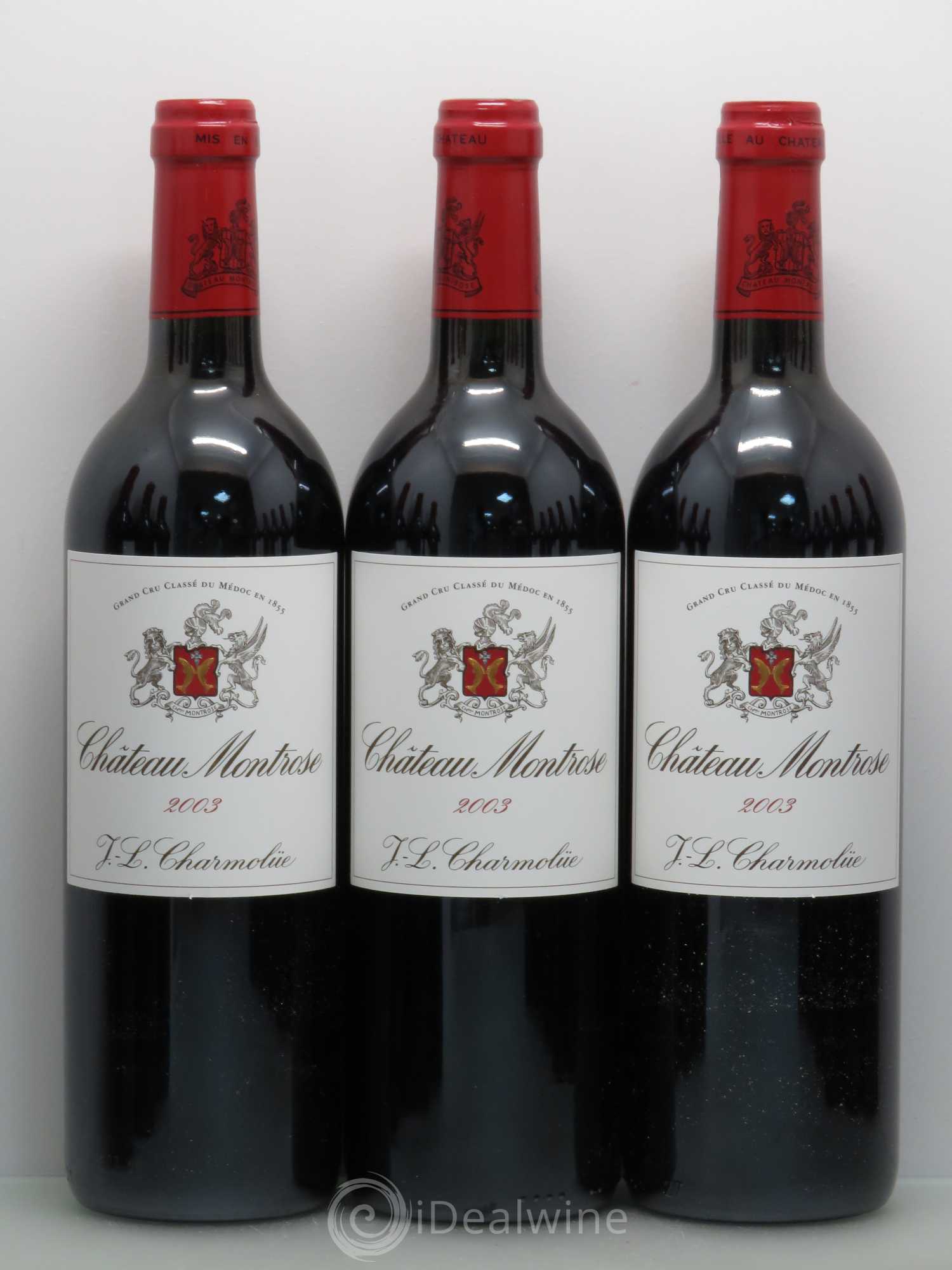 Château Montrose 2ème Grand Cru Classé 2003 - Lot de 12 bouteilles - 1