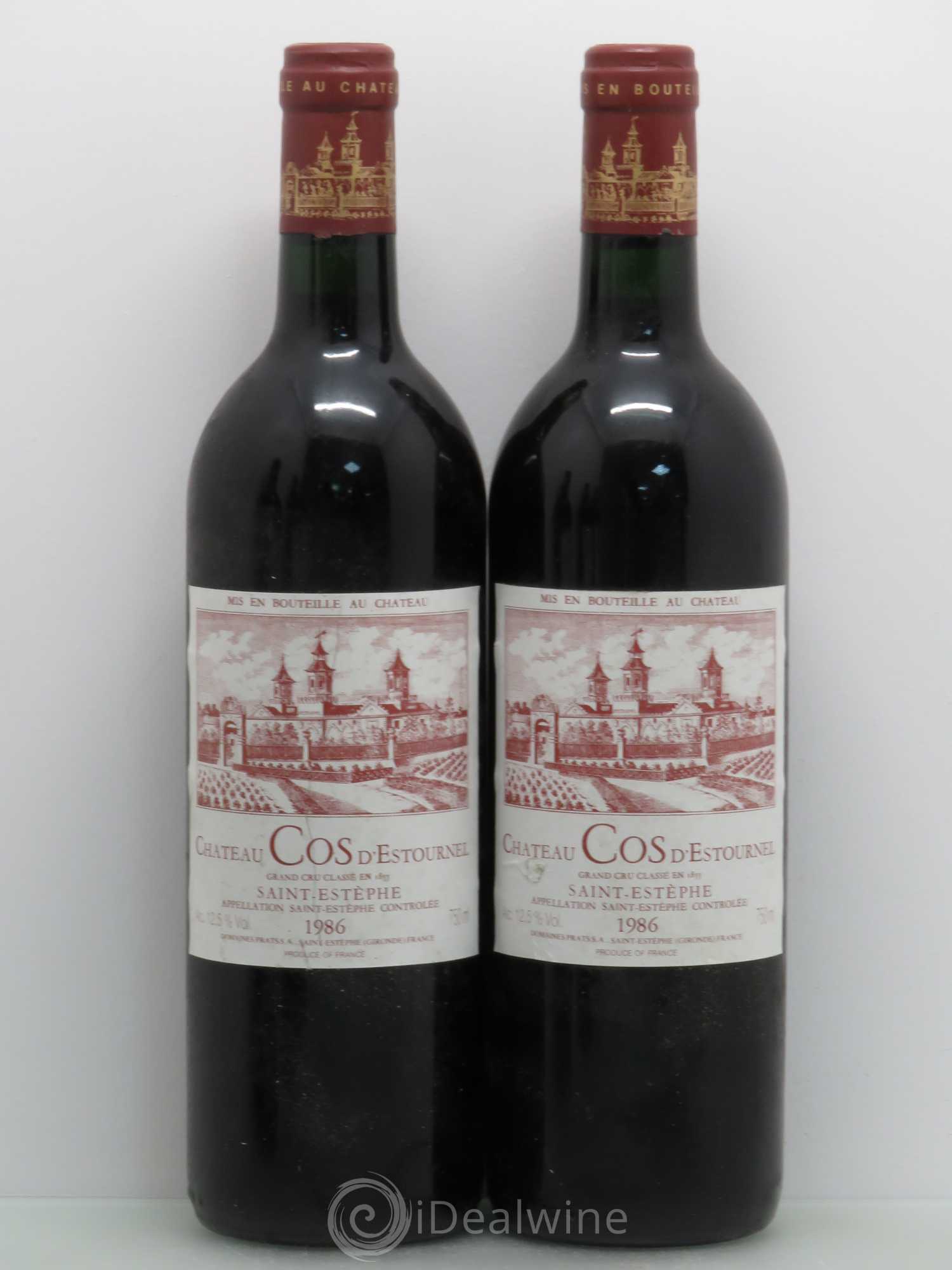 Cos d'Estournel 2ème Grand Cru Classé 1986 - Lot de 5 bouteilles - 2