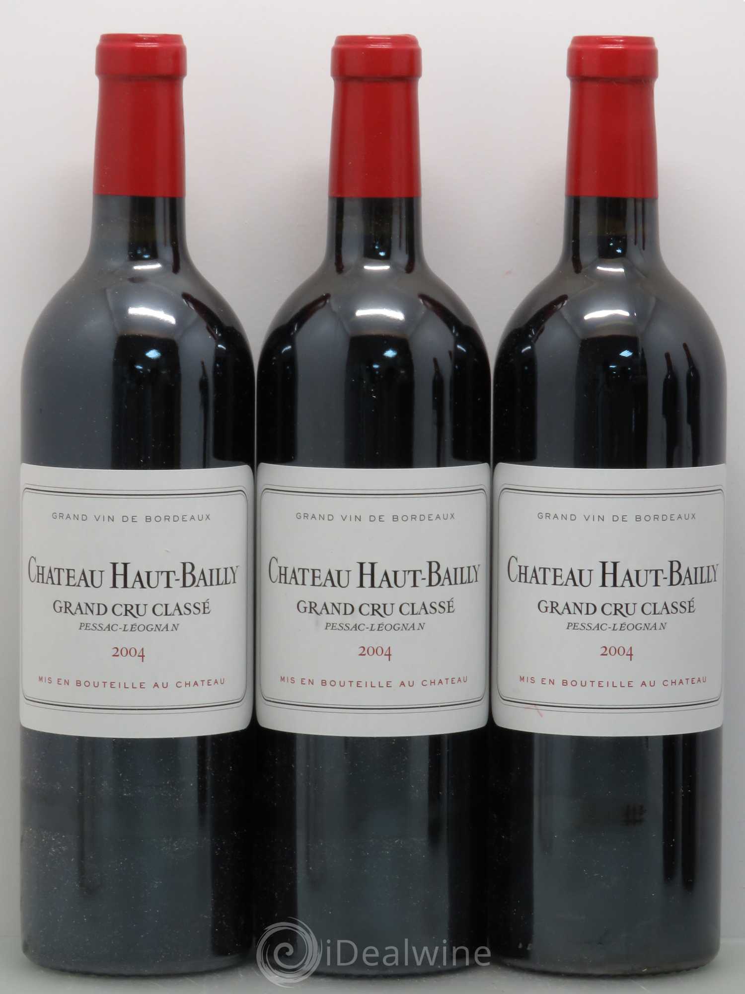 Château Haut-Bailly Cru Classé de Graves 2004 - Lot de 5 bouteilles - 1