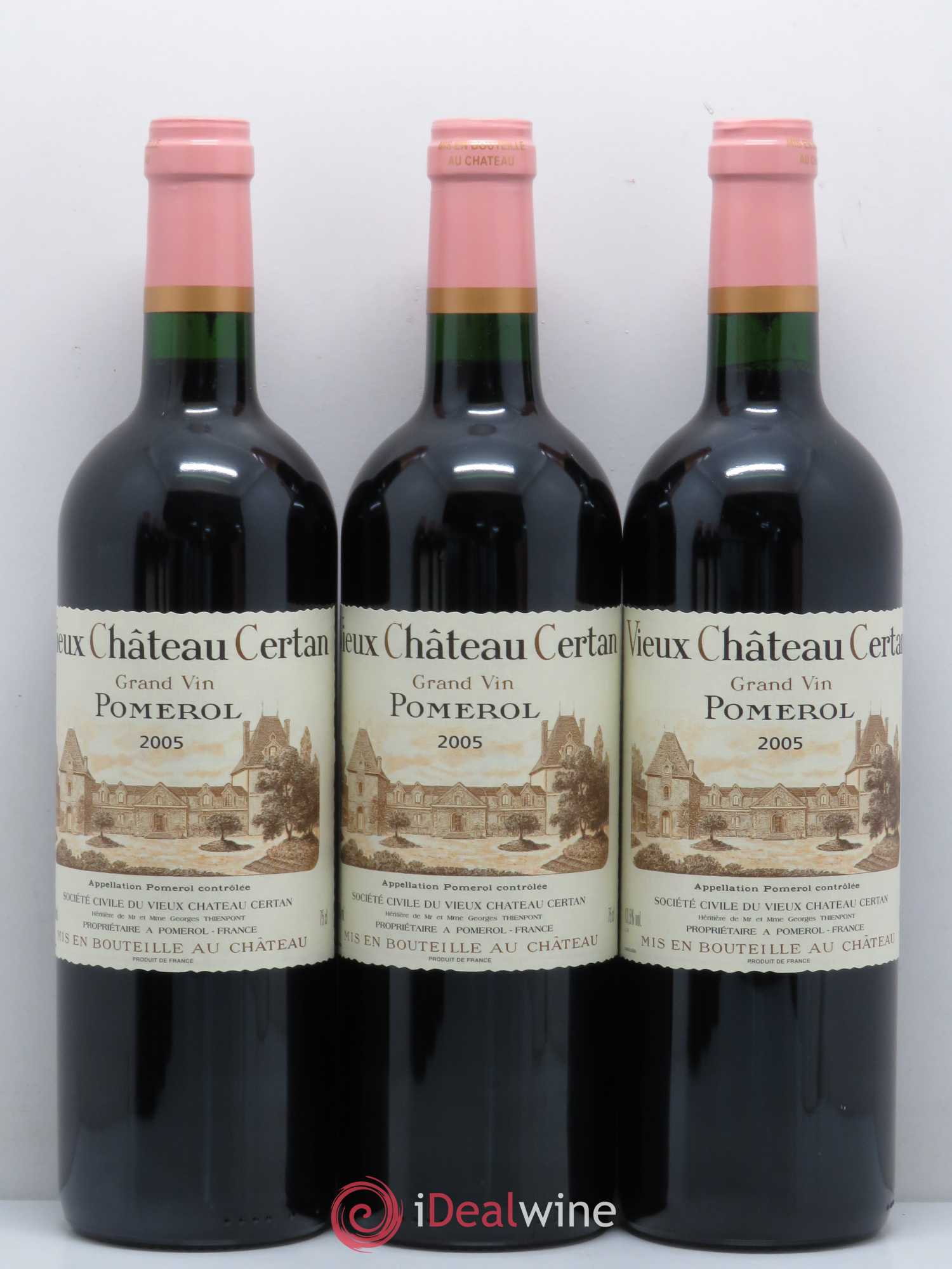 Vieux Château Certan 2005 - Lot de 6 bouteilles - 1