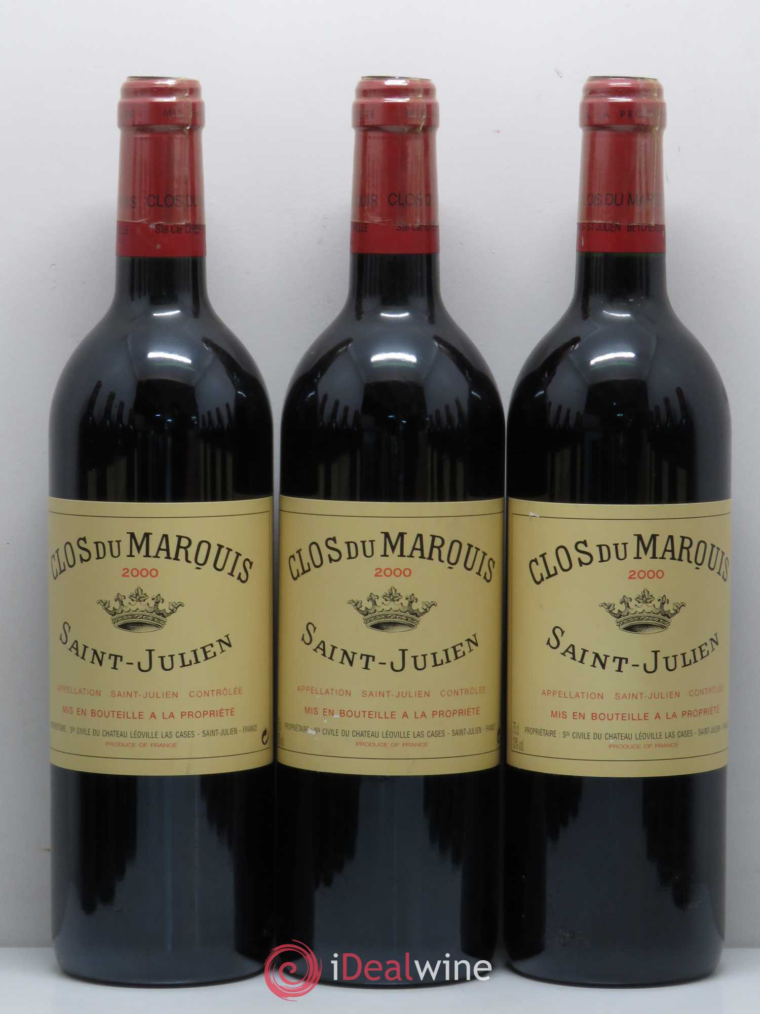 Clos du Marquis 2000 - Lot de 12 bouteilles - 1