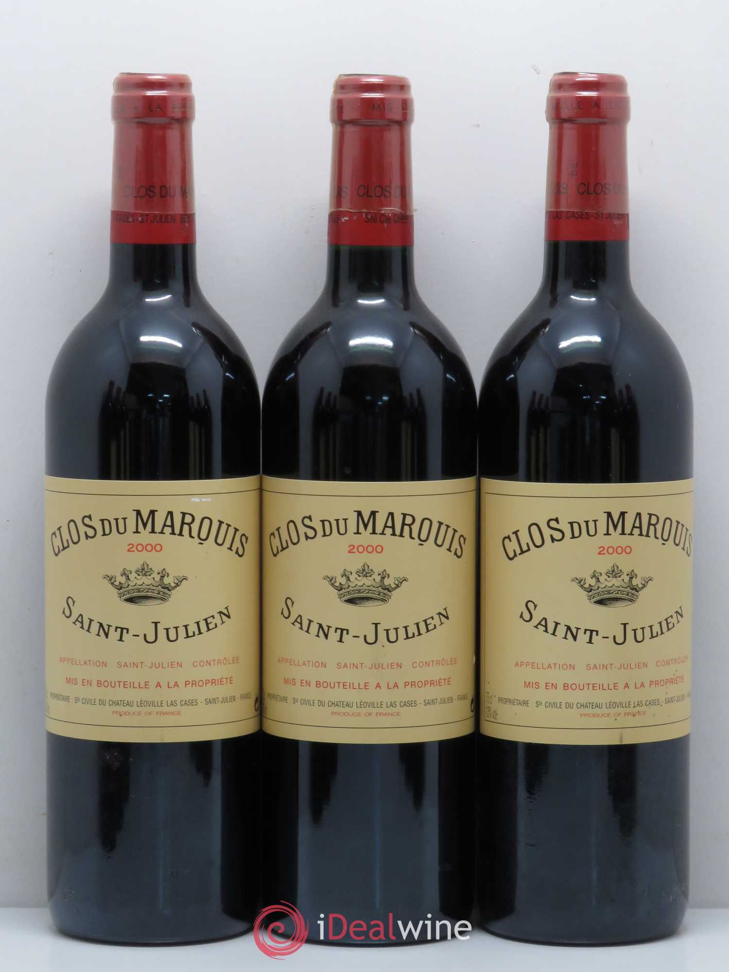Clos du Marquis 2000 - Lot de 12 bouteilles - 4