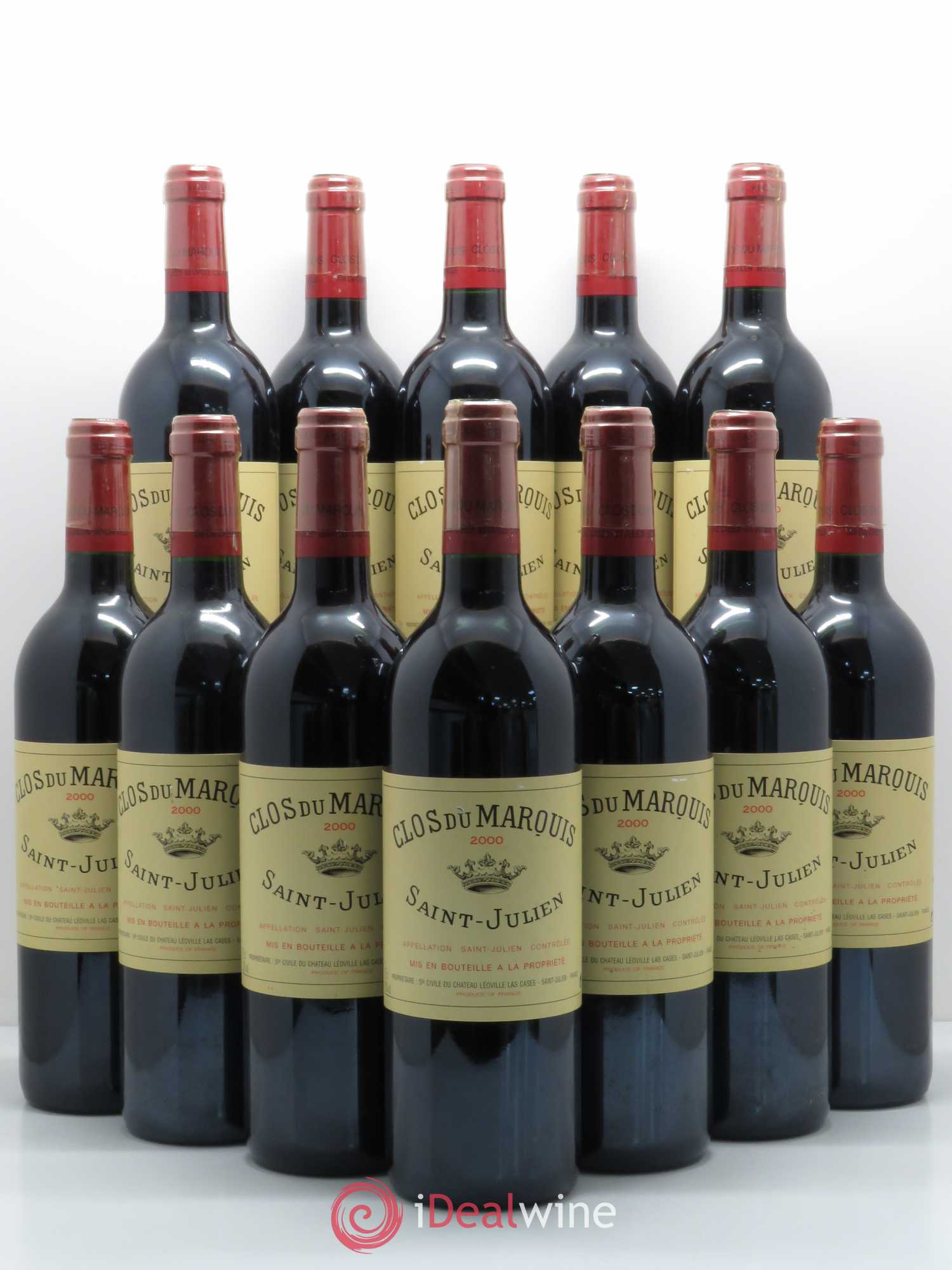 Clos du Marquis 2000 - Lot de 12 bouteilles - 0