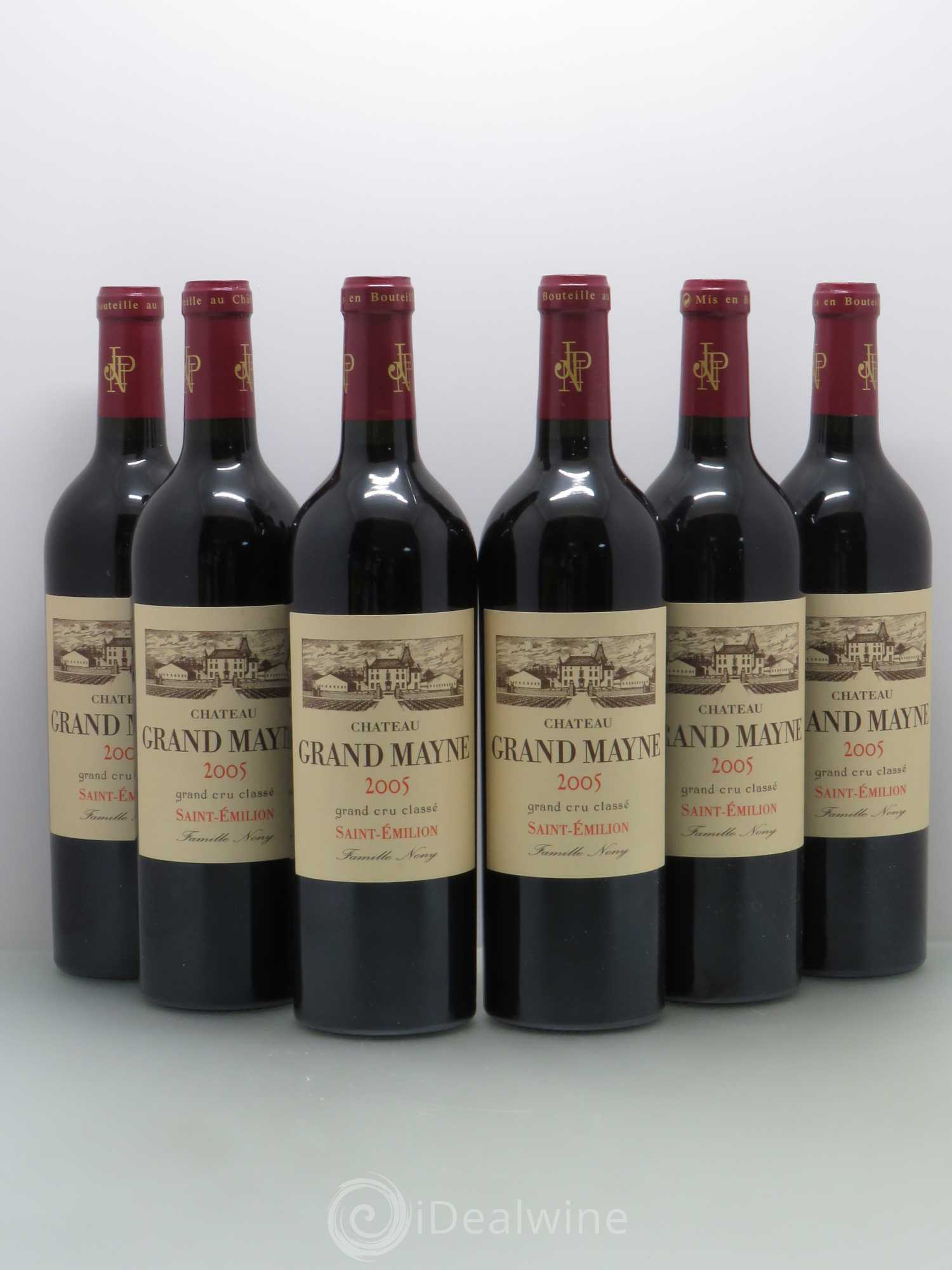 Château Grand Mayne Grand Cru Classé 2005 - Lot de 6 bouteilles - 0