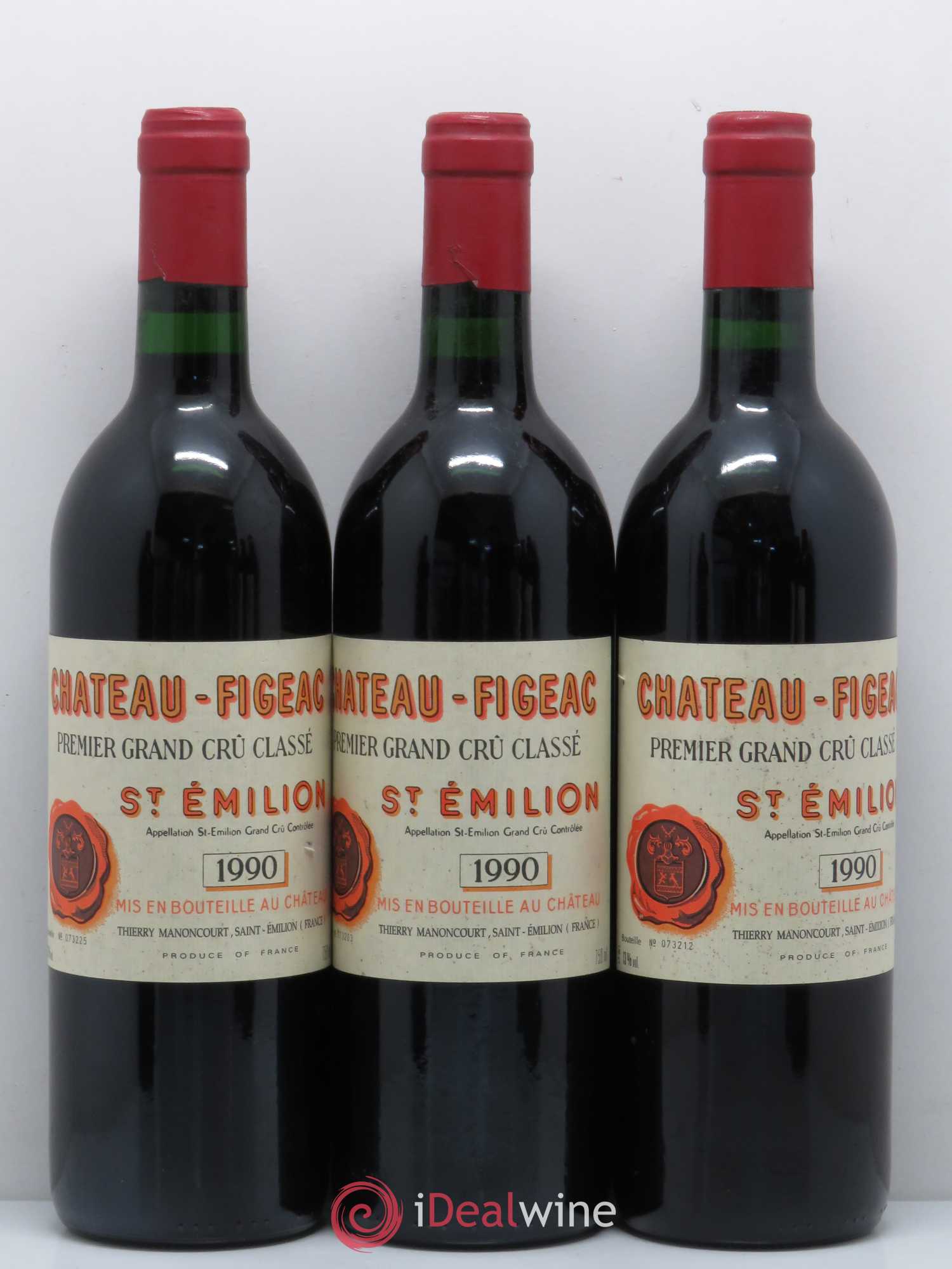 Château Figeac 1er Grand Cru Classé A 1990 - Lot de 6 bouteilles - 2