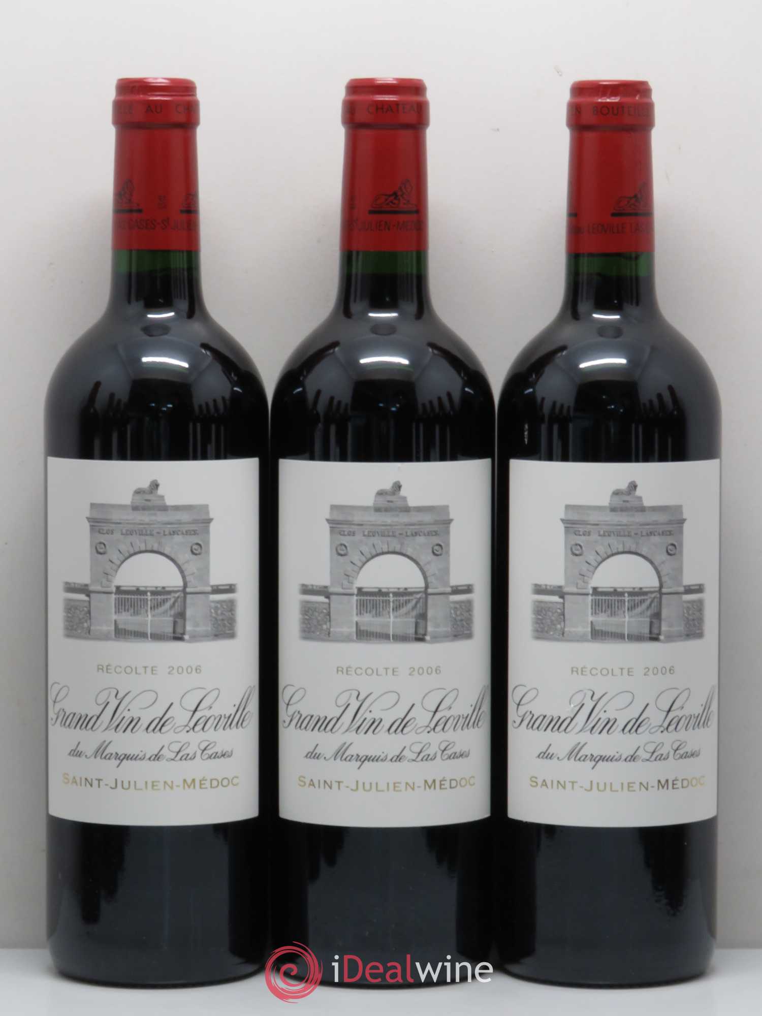 Château Léoville Las Cases 2ème Grand Cru Classé 2006 - Lotto di 12 bottiglie - 1