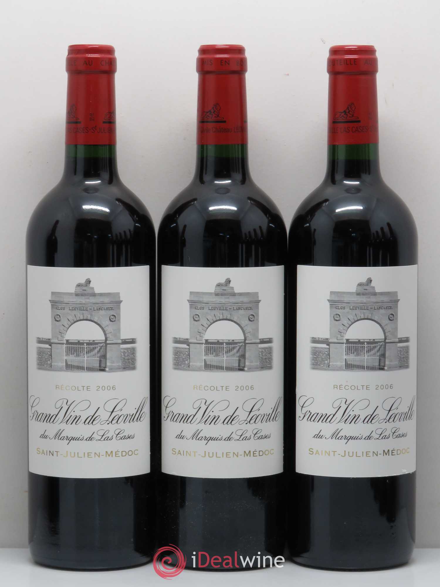 Château Léoville Las Cases 2ème Grand Cru Classé 2006 - Lotto di 12 bottiglie - 2