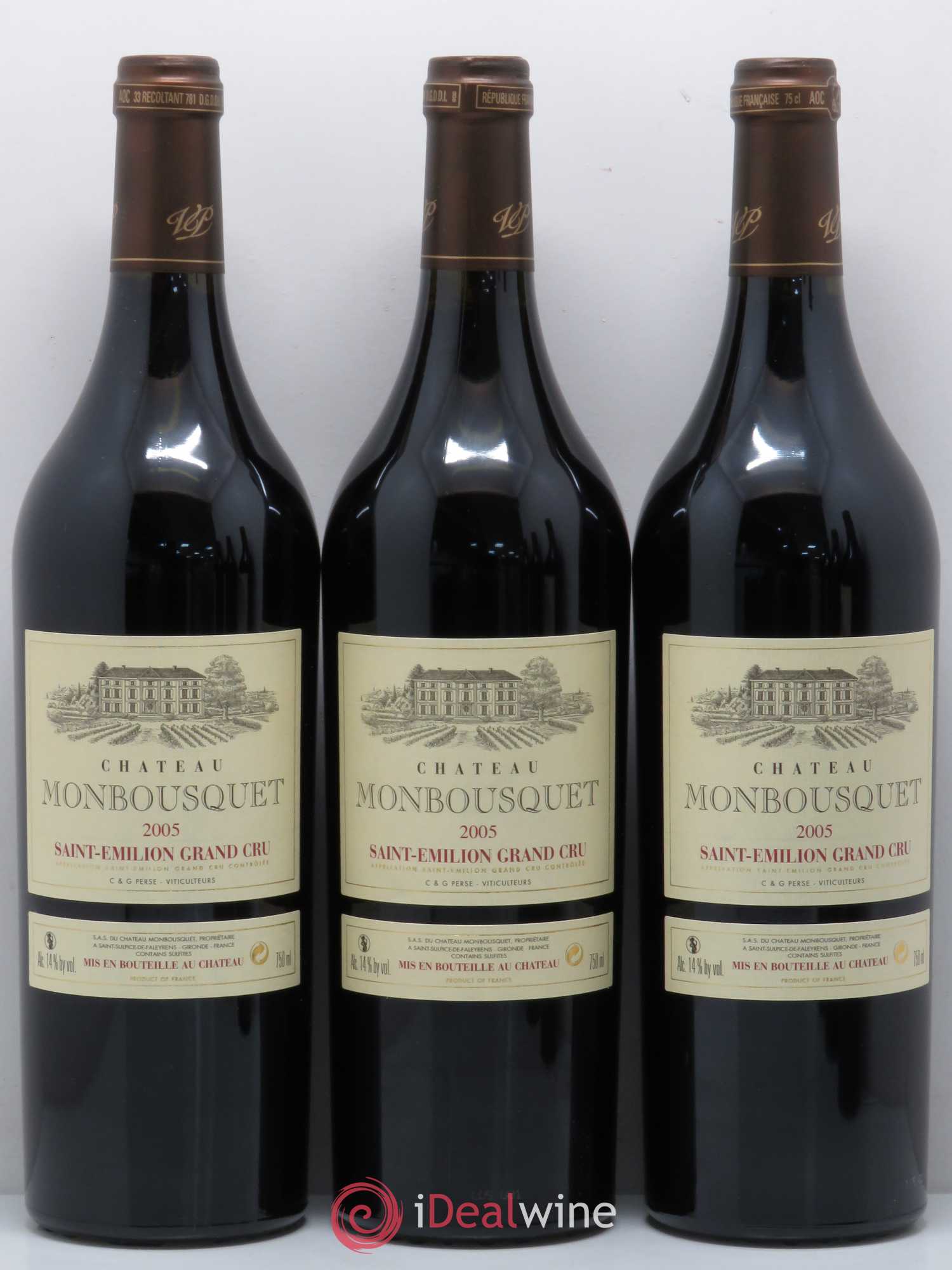 Château Monbousquet Grand Cru Classé 2005 - Lot de 6 bouteilles - 2