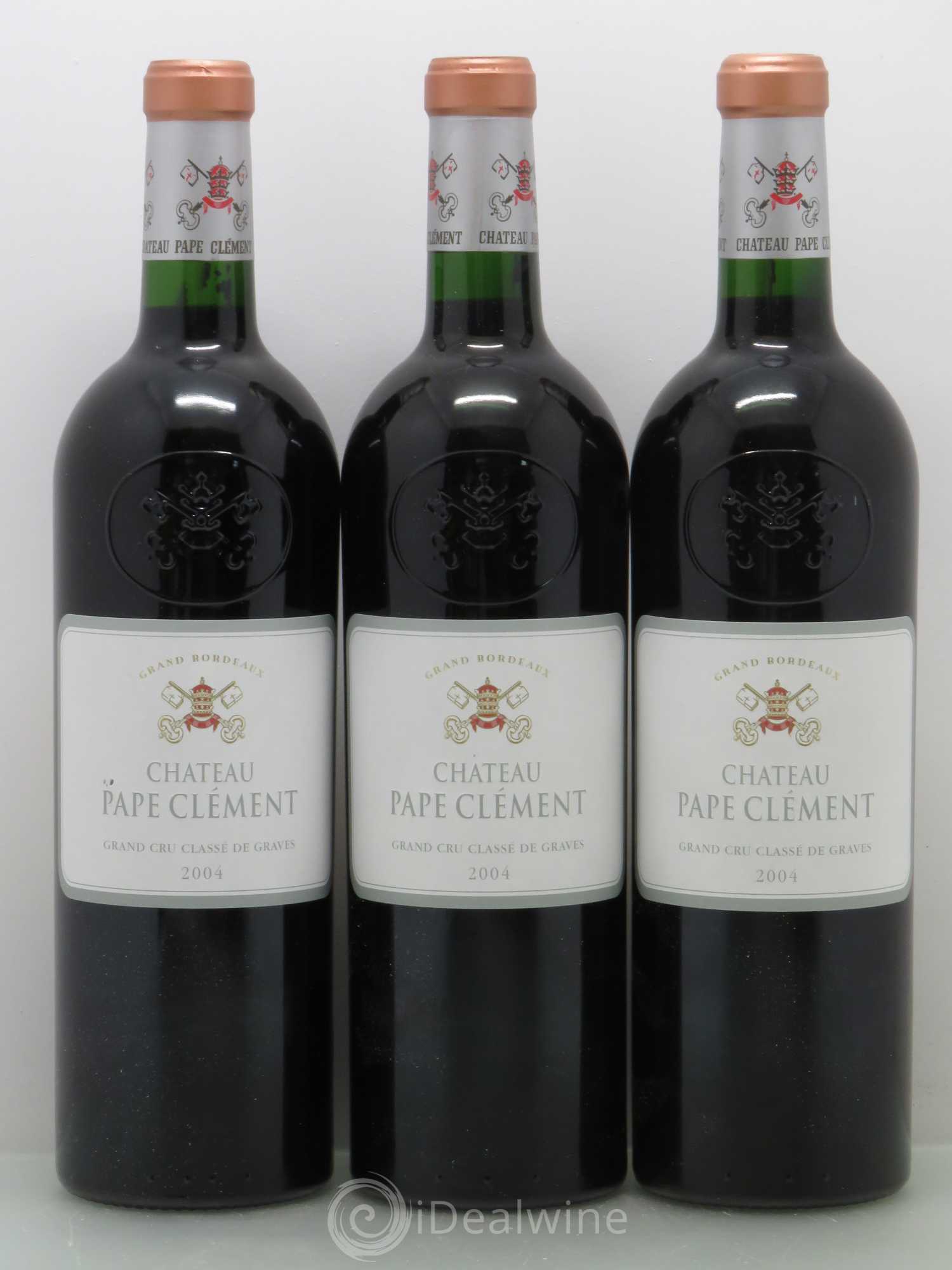 Château Pape Clément Cru Classé de Graves 2004 - Lot de 6 bouteilles - 1