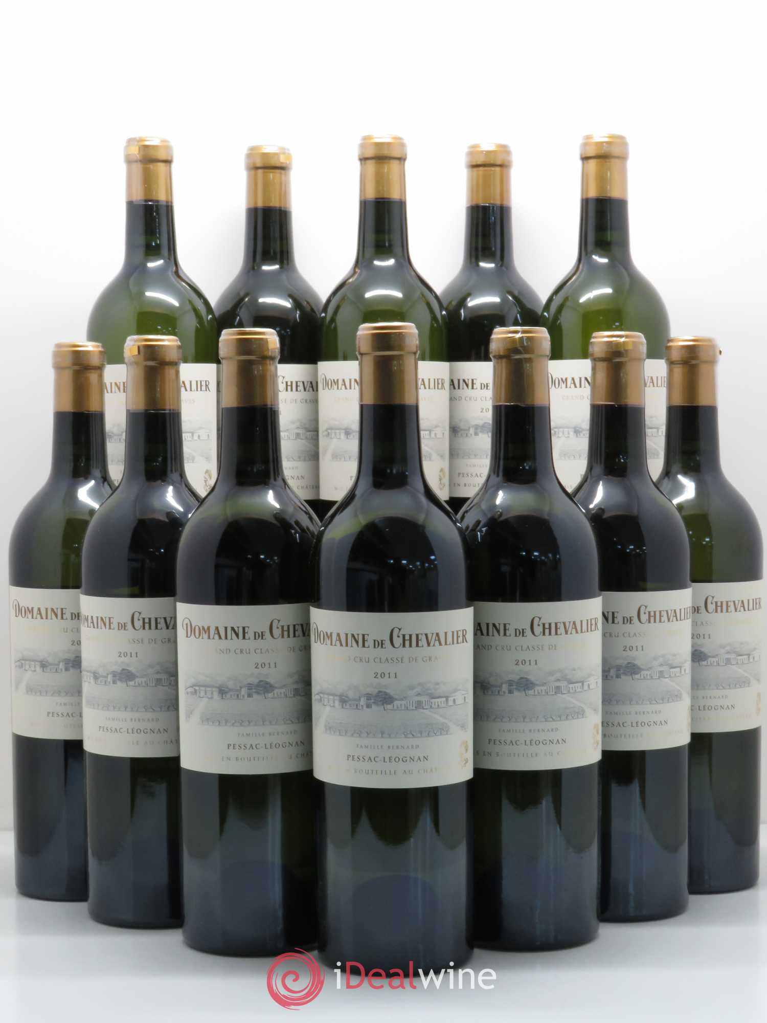 Domaine de Chevalier Cru Classé de Graves 2011 - Lot de 12 bouteilles - 0