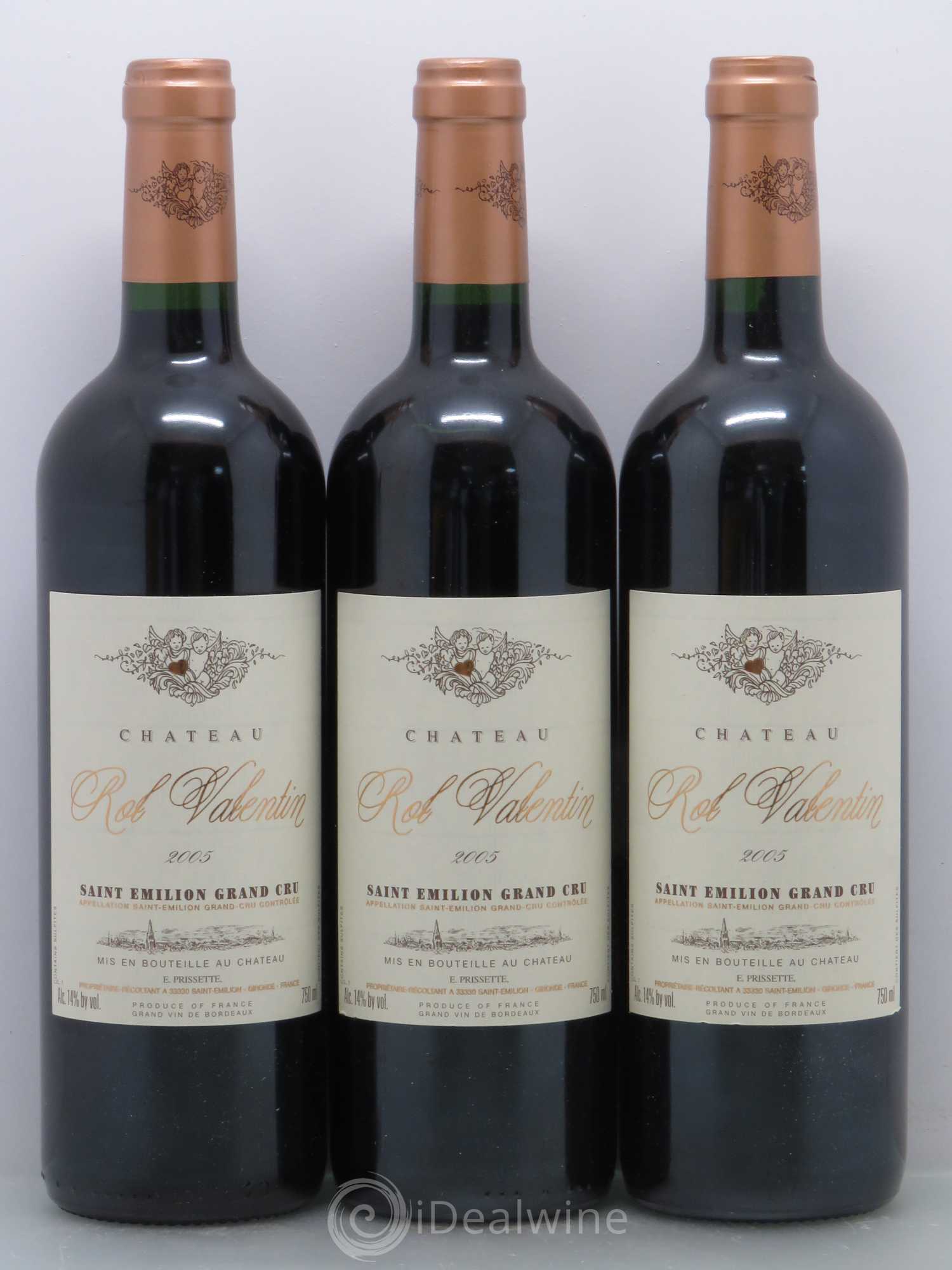 Château Rol Valentin Grand Cru Classé 2005 - Lot de 6 bouteilles - 1