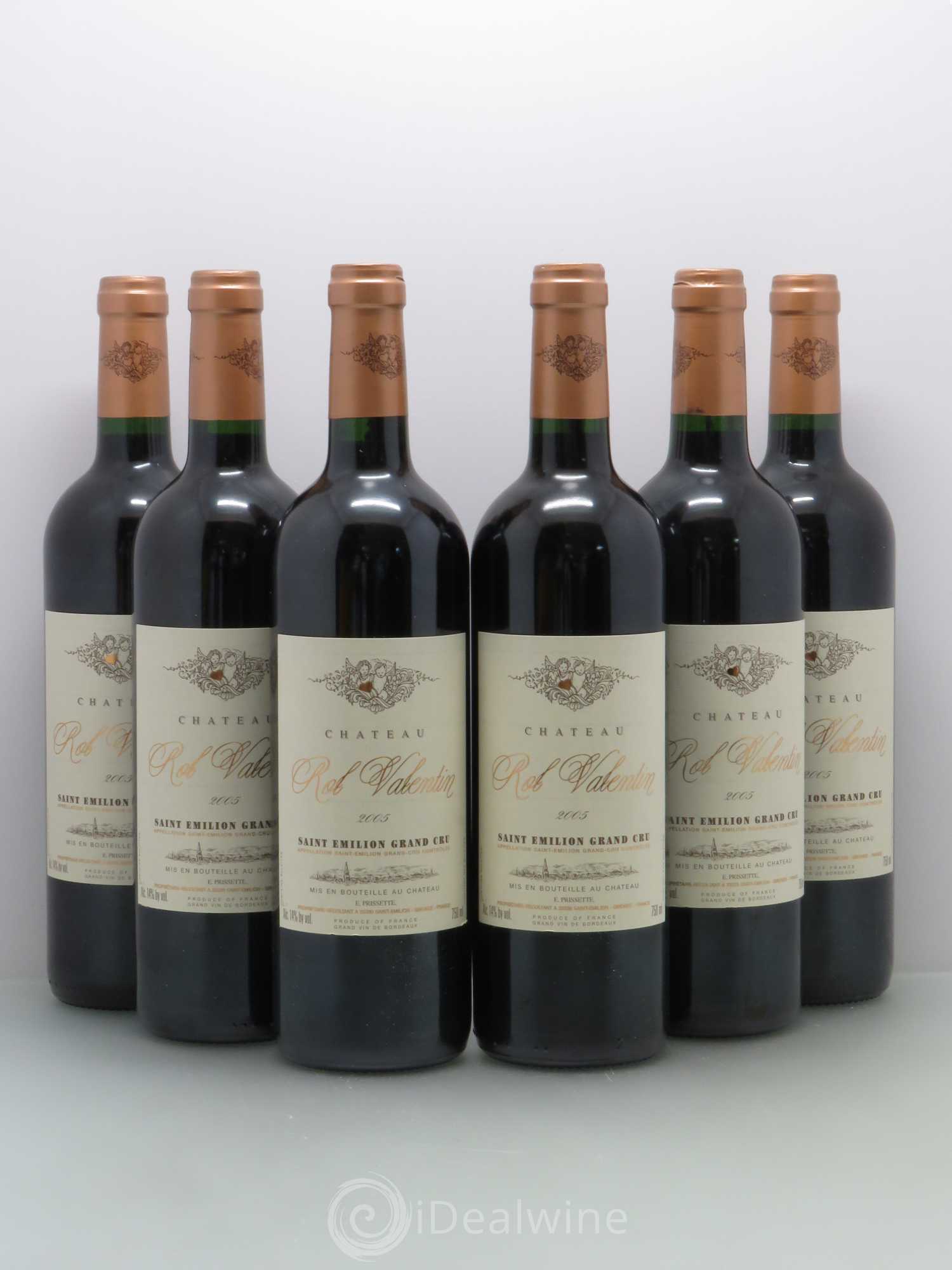 Château Rol Valentin Grand Cru Classé 2005 - Lot de 6 bouteilles - 0