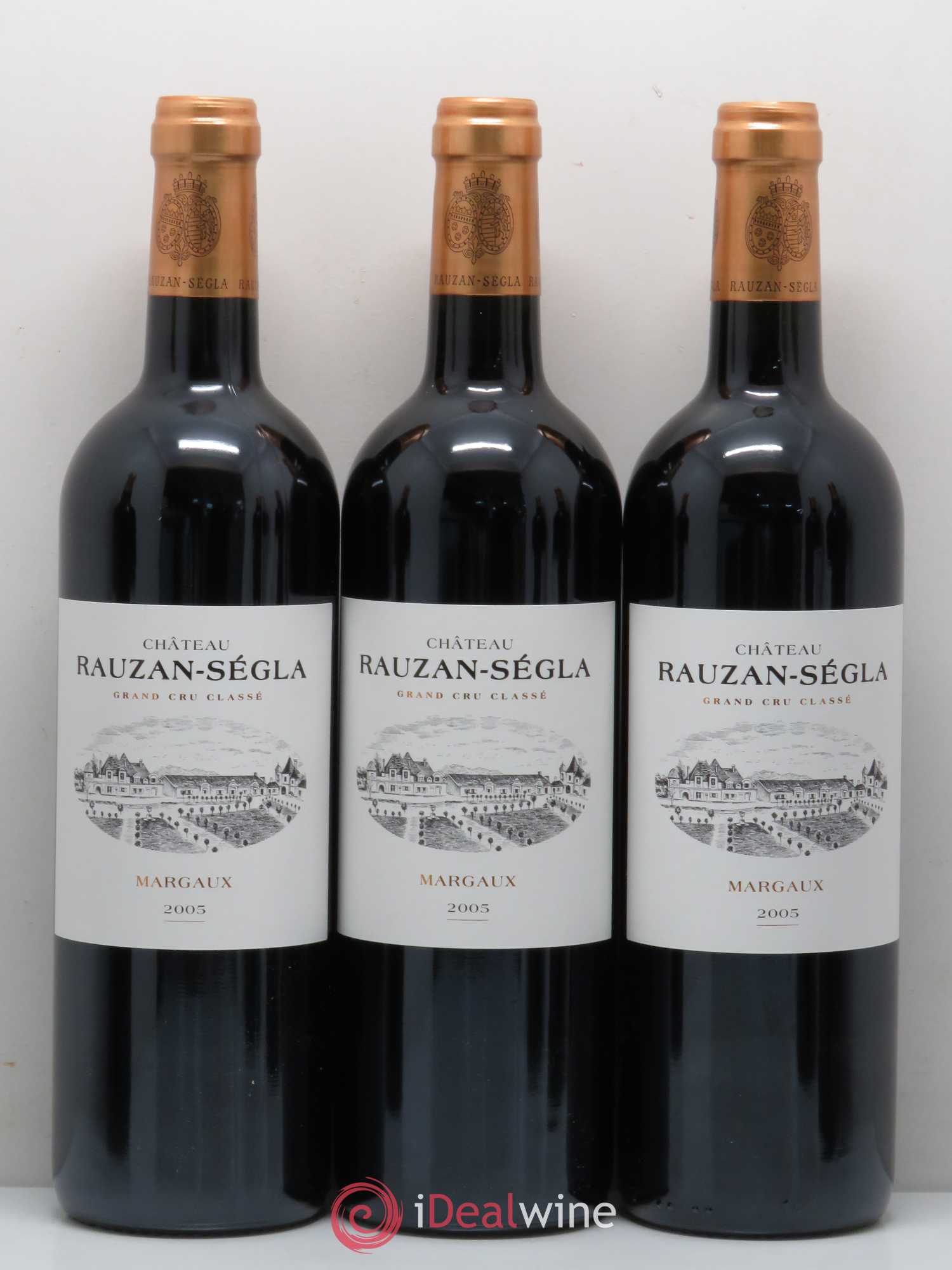 Château Rauzan Ségla Grand Cru Classé 2005 - Lot de 12 bouteilles - 2