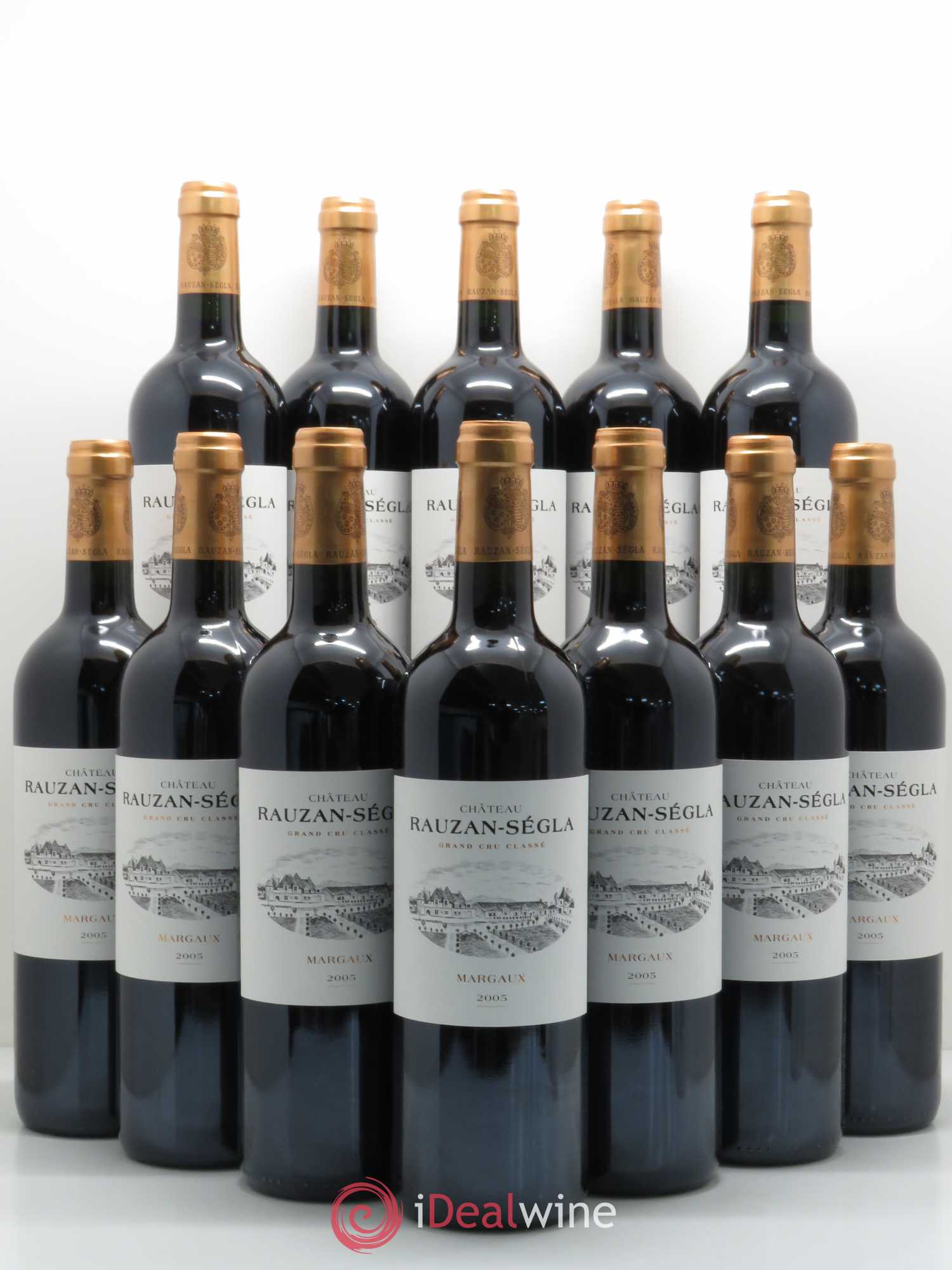 Château Rauzan Ségla Grand Cru Classé 2005 - Lot de 12 bouteilles - 0