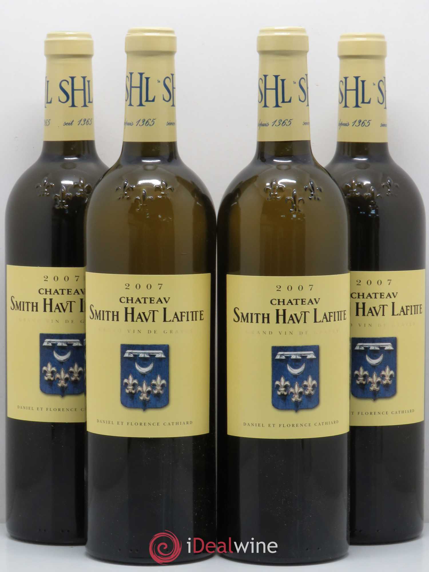 Château Smith Haut Lafitte 2007 - Lot de 4 bouteilles - 0