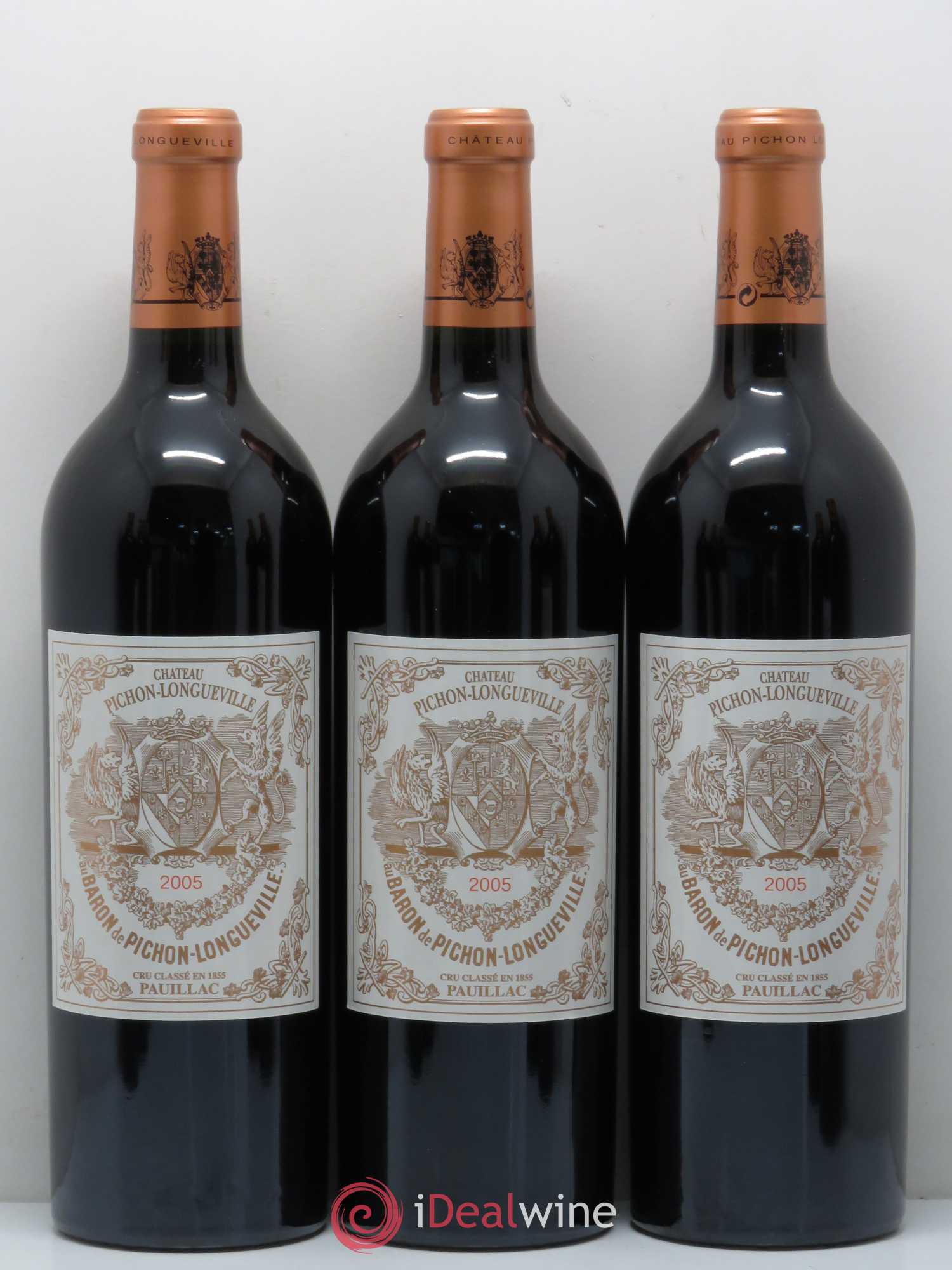 Pichon Longueville Baron 2ème Grand Cru Classé 2005 - Lot de 12 bouteilles - 2