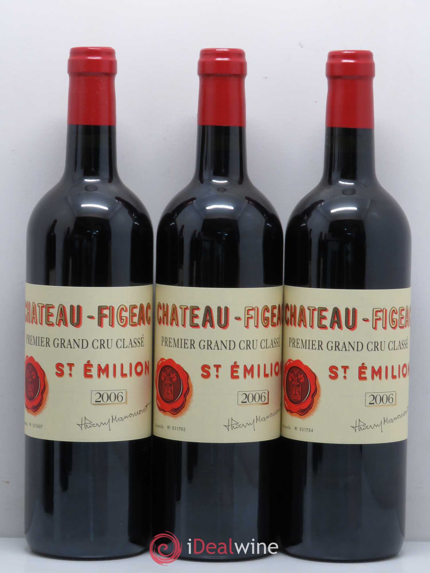 Château Figeac 1er Grand Cru Classé A 2006 - Lot de 12 bouteilles - 2
