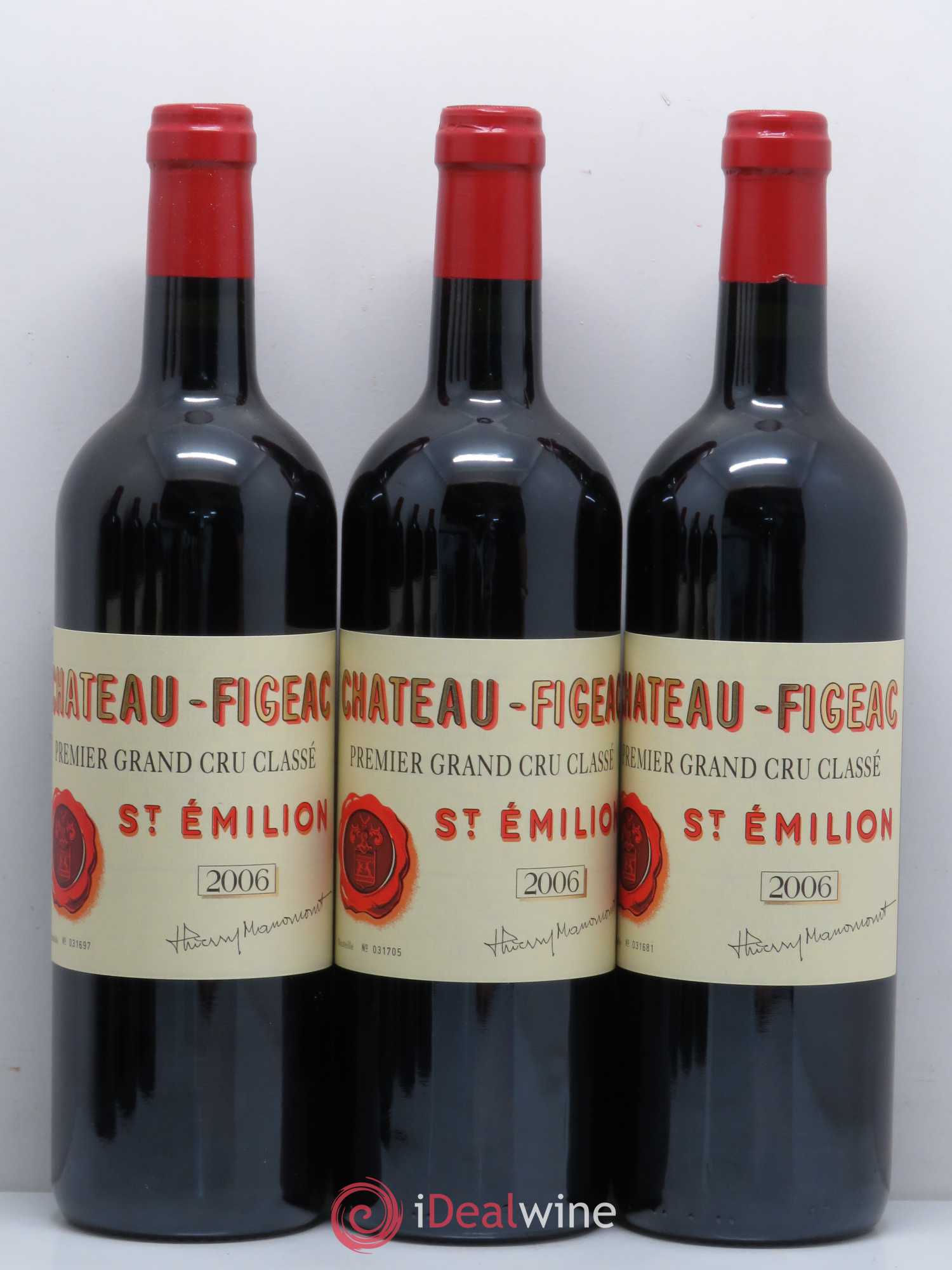 Château Figeac 1er Grand Cru Classé A 2006 - Lot de 12 bouteilles - 3