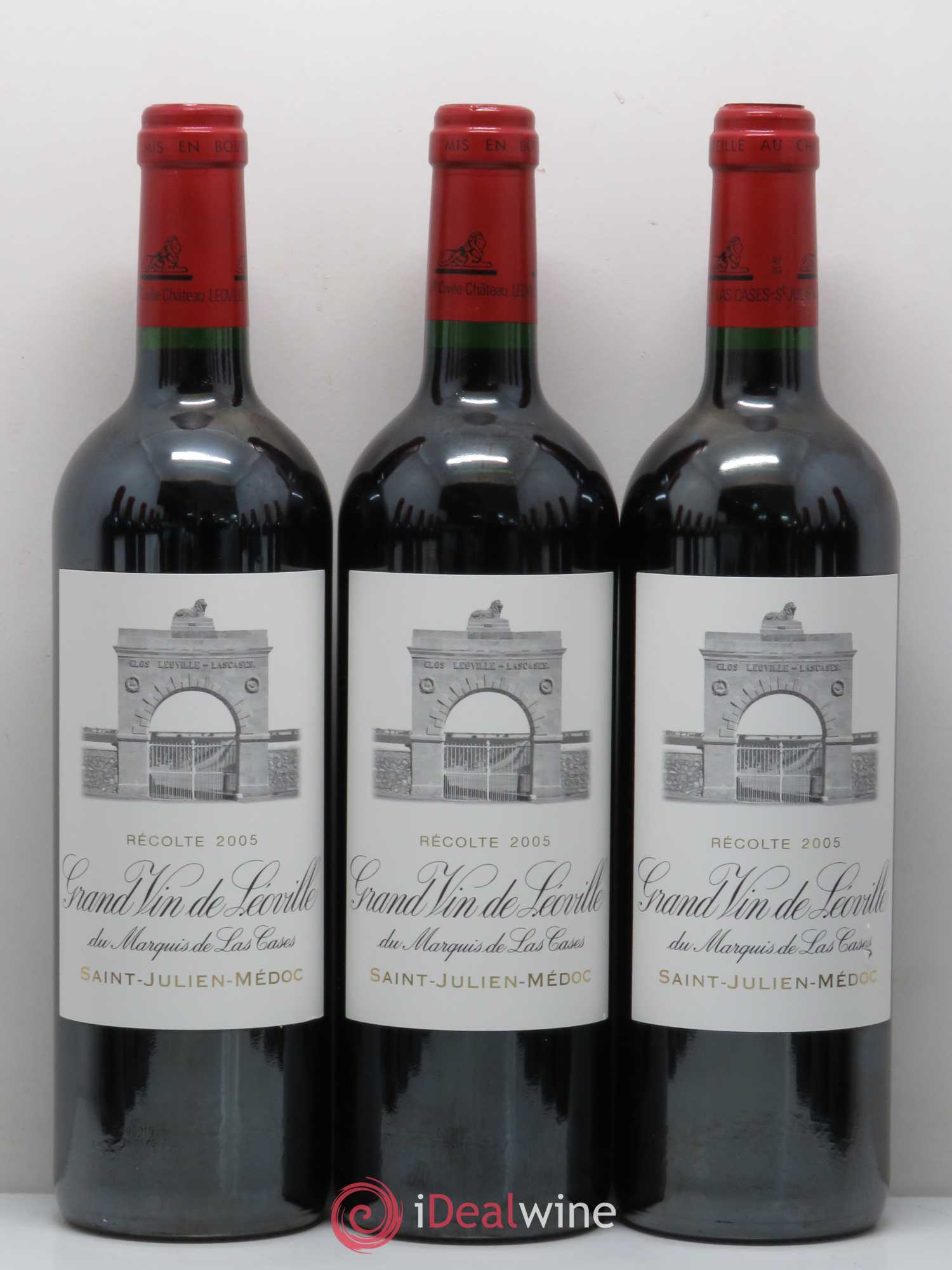 Château Léoville Las Cases 2ème Grand Cru Classé 2005 - Lot de 12 bouteilles - 4