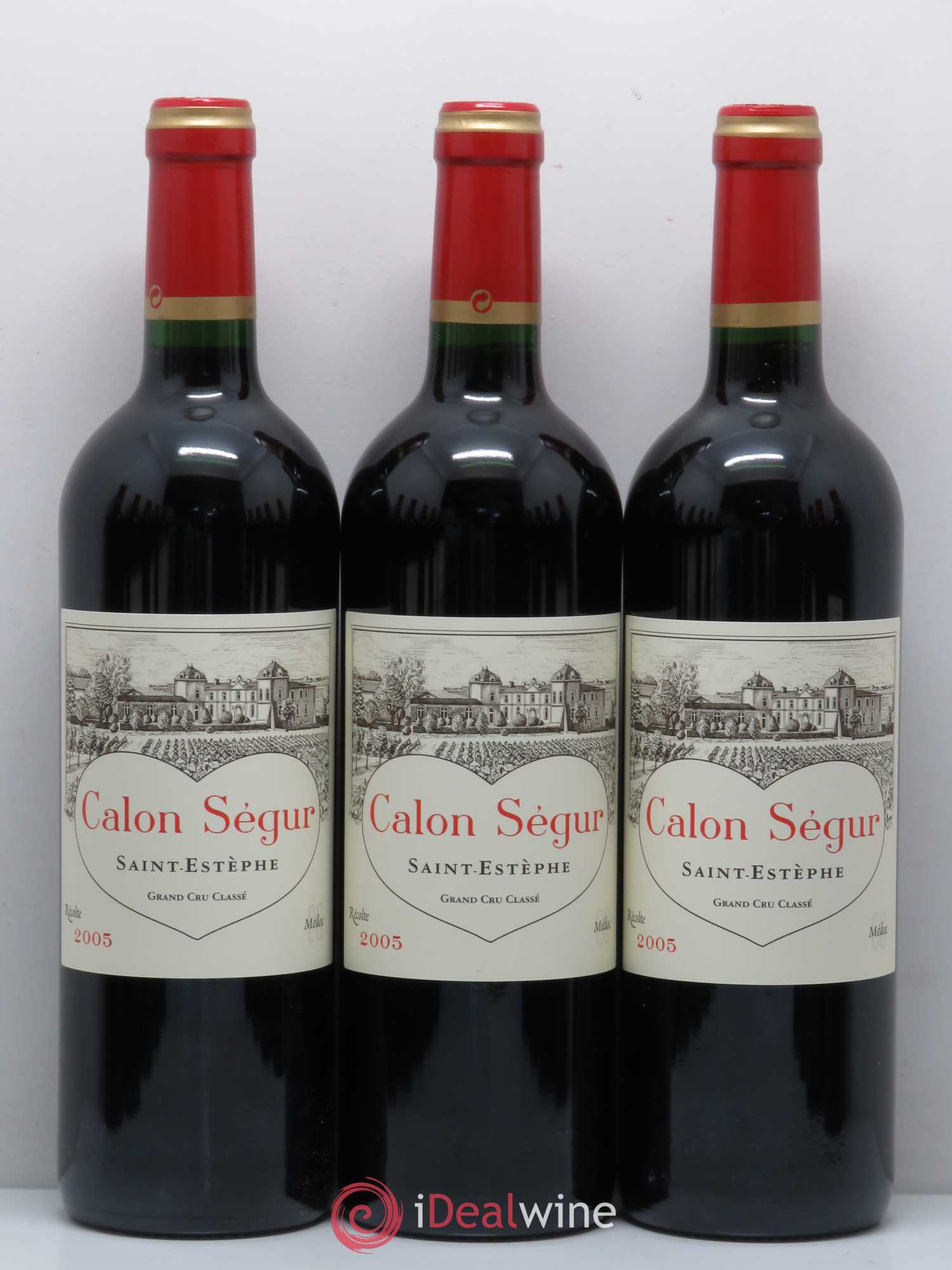 Château Calon Ségur 3ème Grand Cru Classé 2005 - Lot de 12 bouteilles - 2