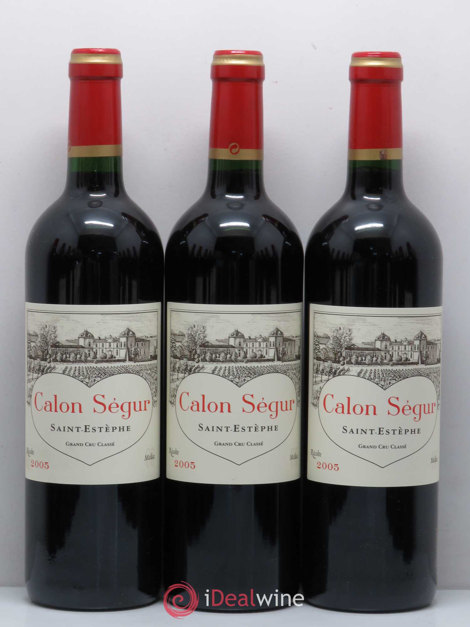 Château Calon Ségur 3ème Grand Cru Classé 2005 - Lot de 12 bouteilles - 3