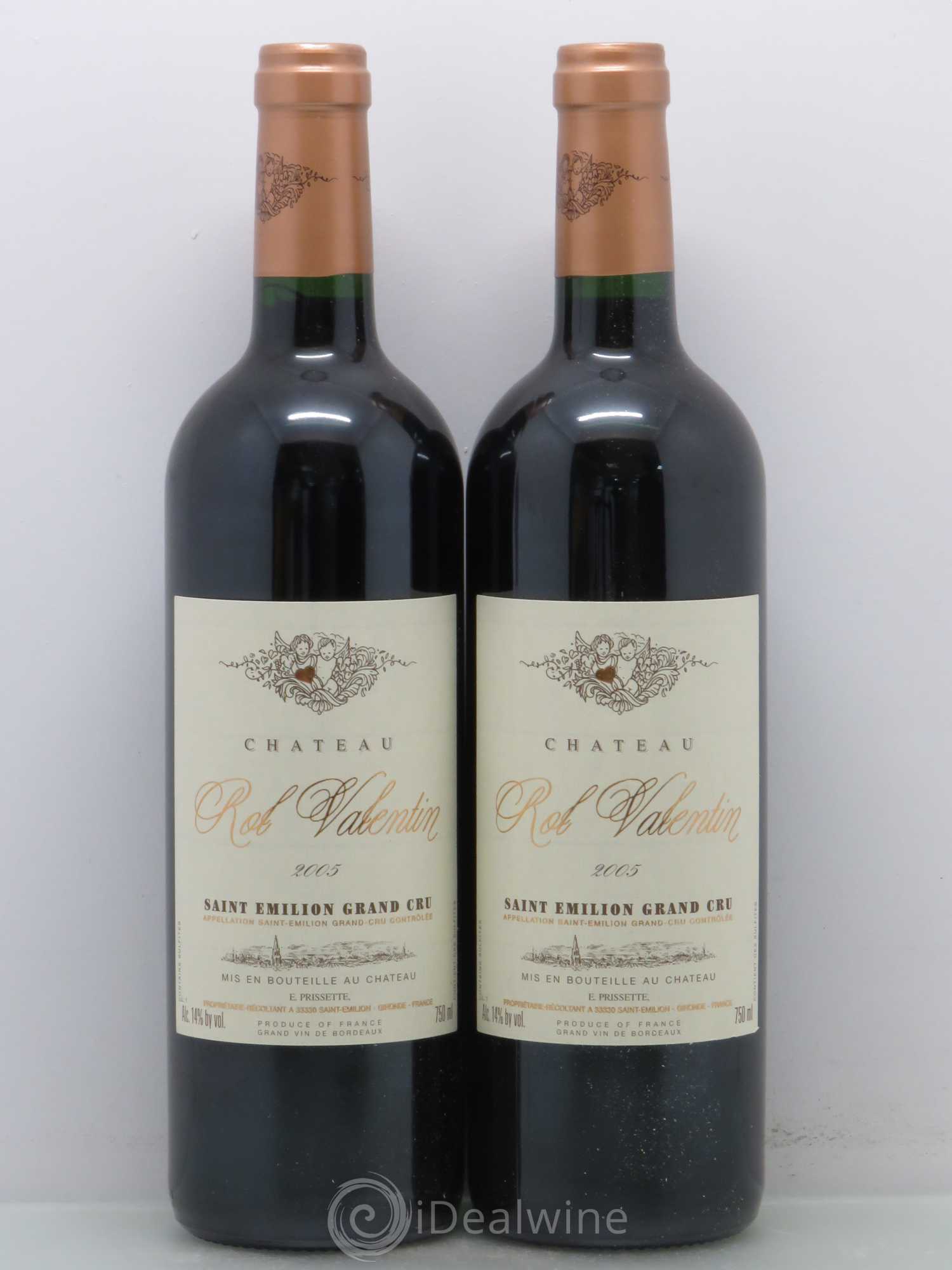 Château Rol Valentin Grand Cru Classé 2005 - Posten von 2 Flaschen - 0