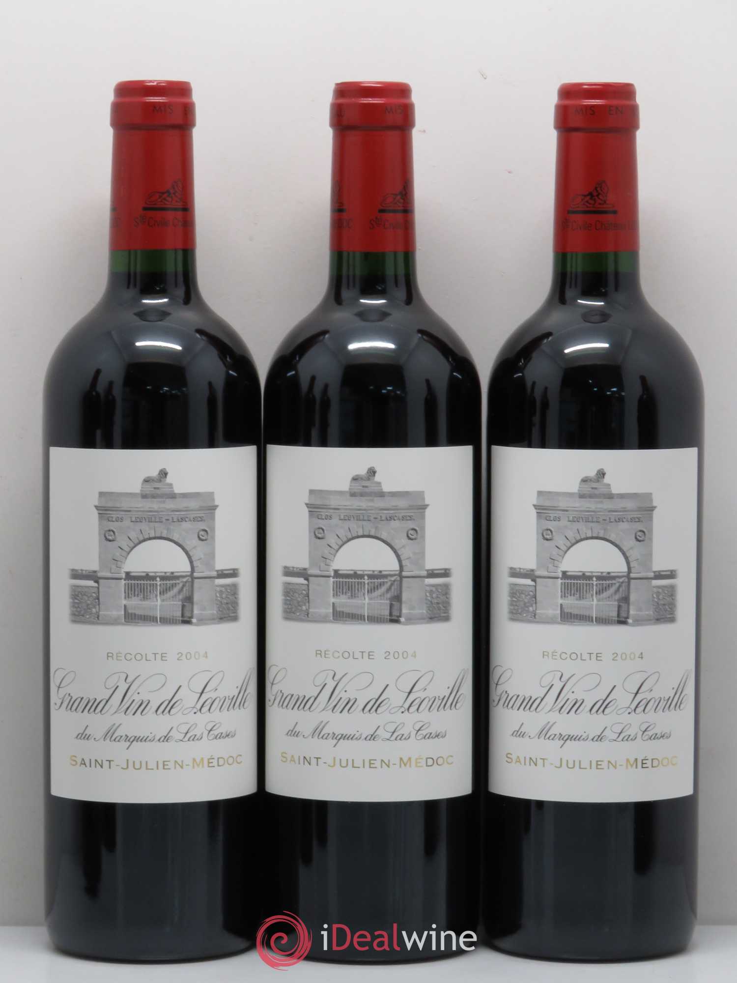 Château Léoville Las Cases 2ème Grand Cru Classé 2004 - Lot de 6 bouteilles - 2