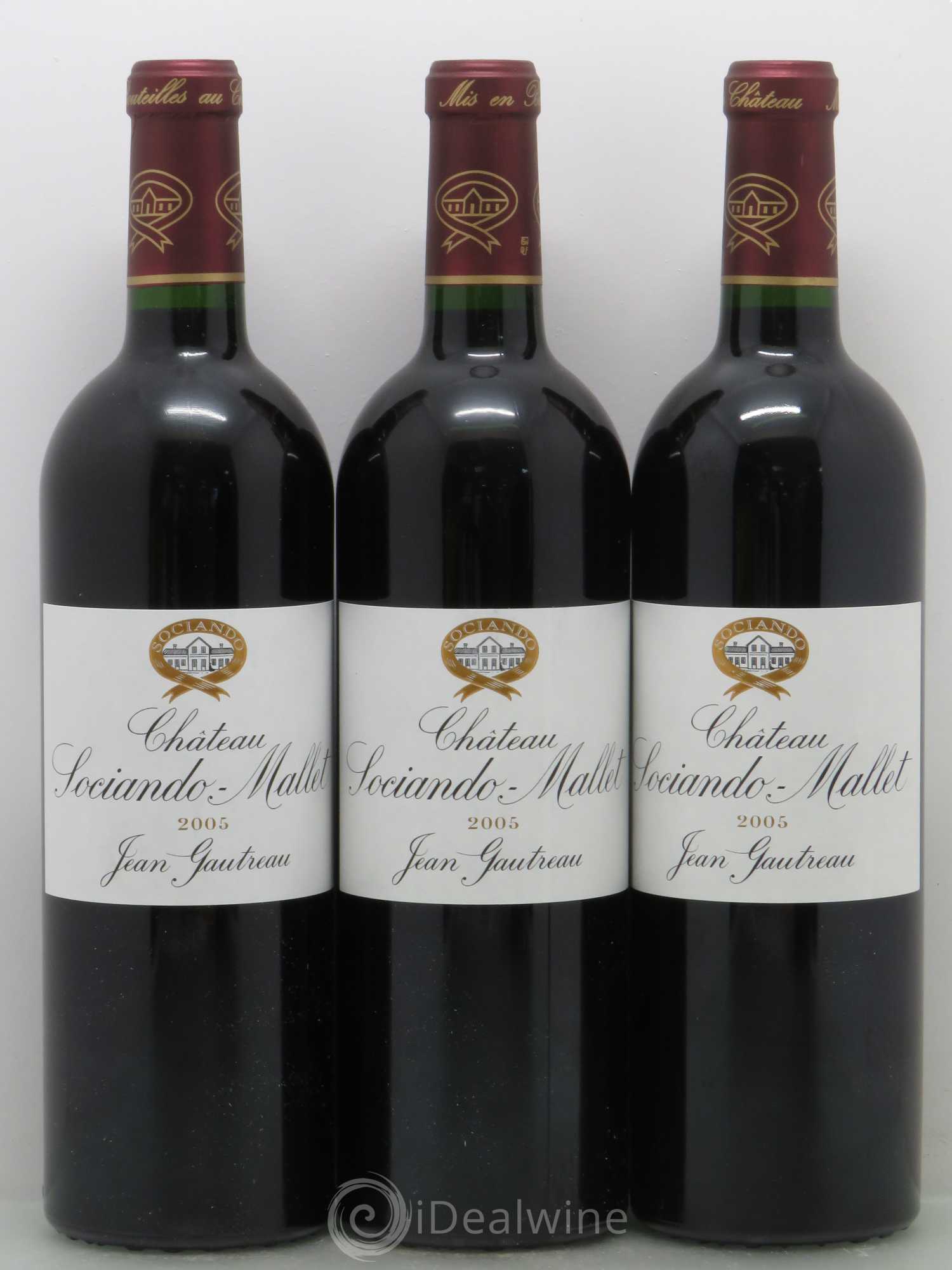 Château Sociando Mallet 2005 - Lot de 12 bouteilles - 3