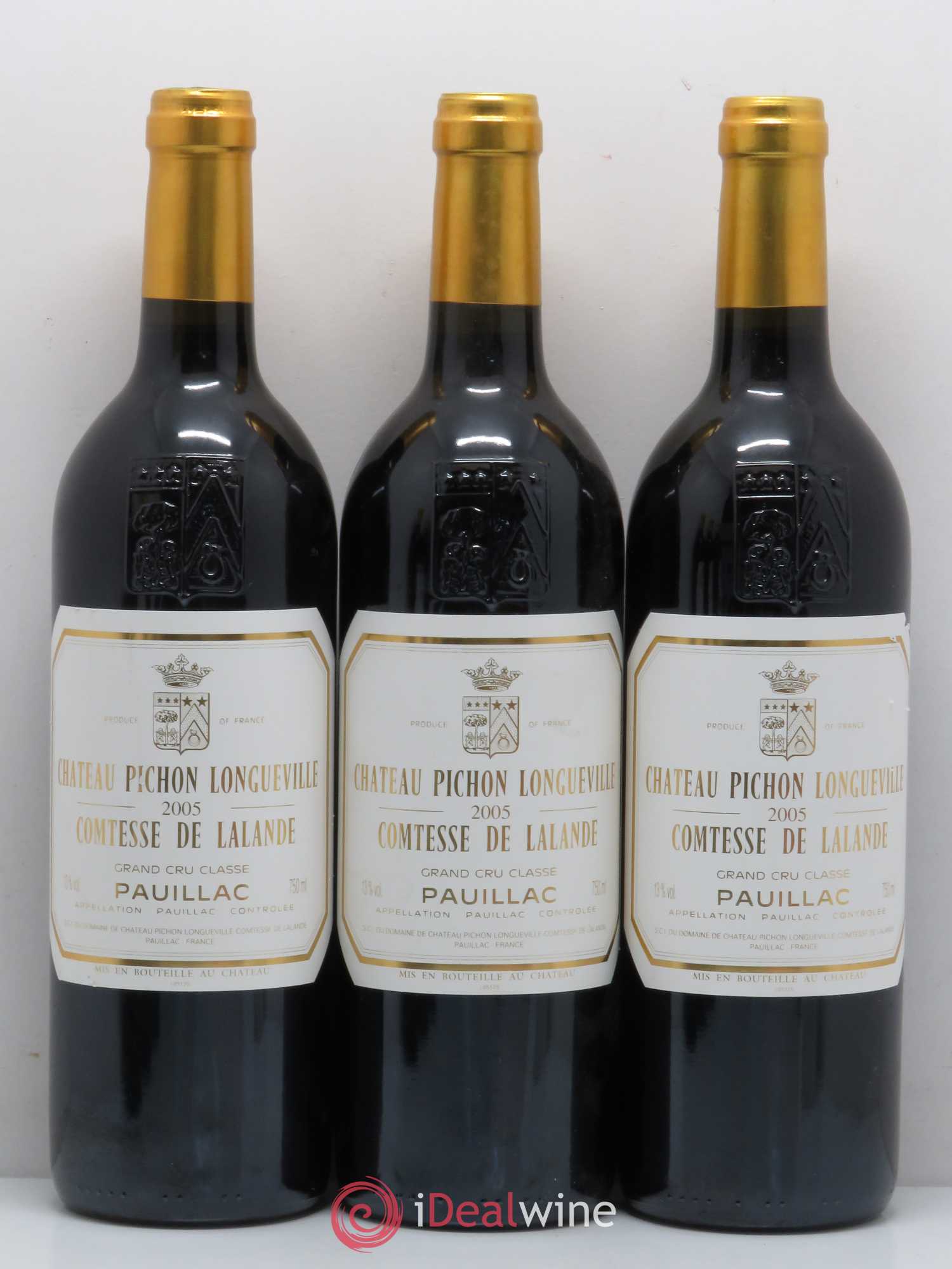 Château Pichon Longueville Comtesse de Lalande 2ème Grand Cru Classé 2005 - Lot de 6 bouteilles - 1