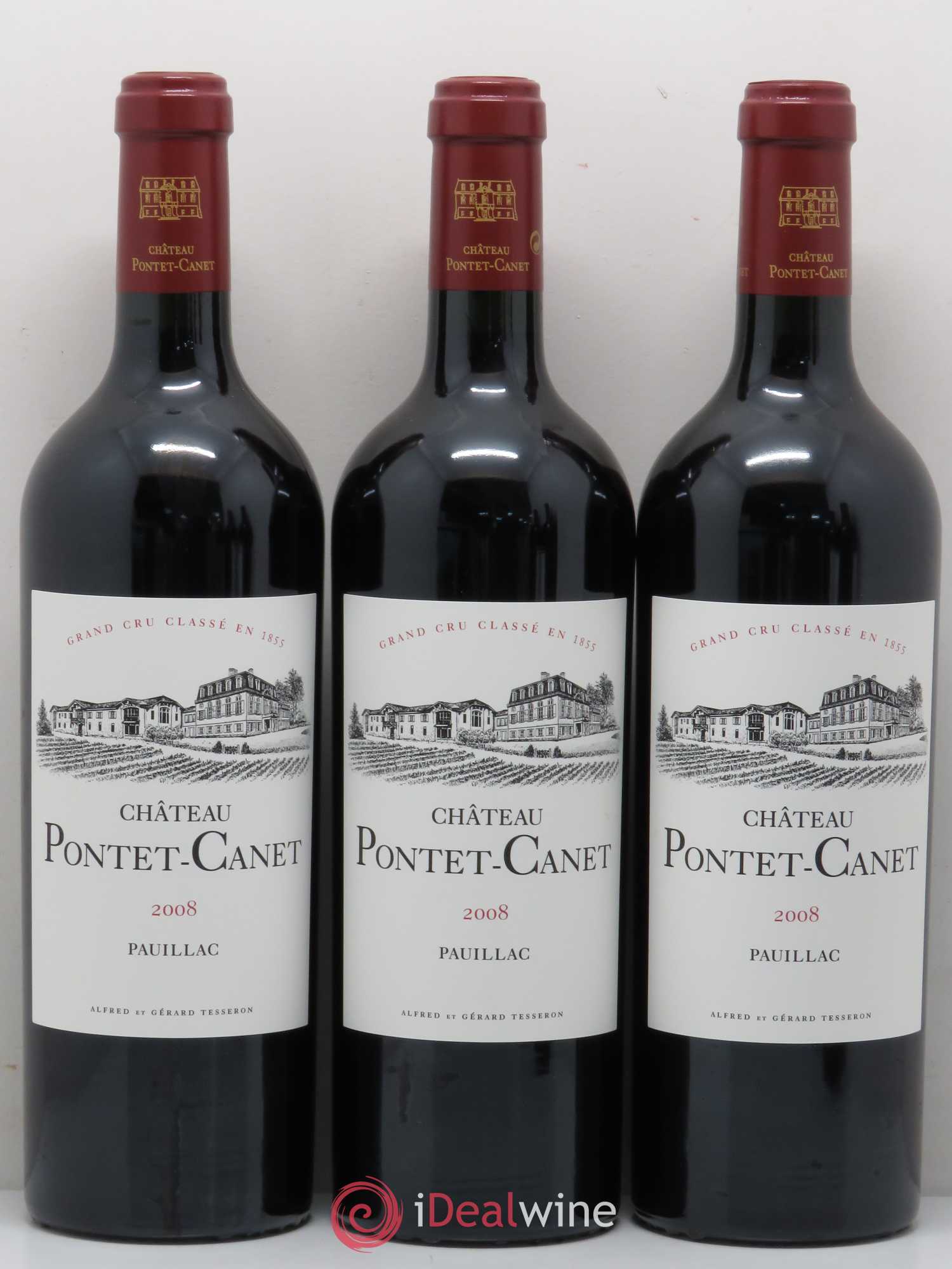 Château Pontet Canet 5ème Grand Cru Classé 2008 - Lot de 12 bouteilles - 4