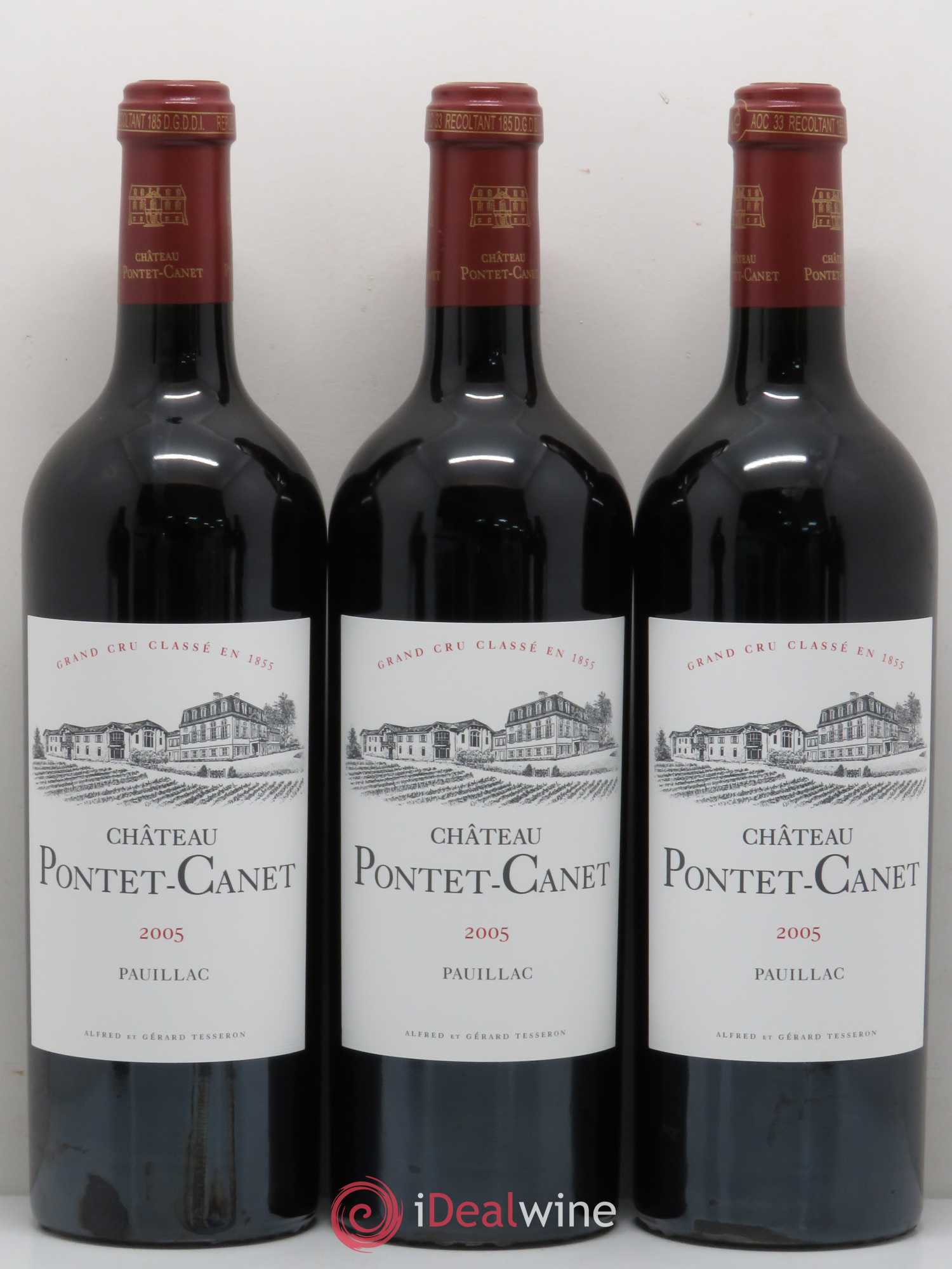 Château Pontet Canet 5ème Grand Cru Classé 2005 - Lot de 12 bouteilles - 4