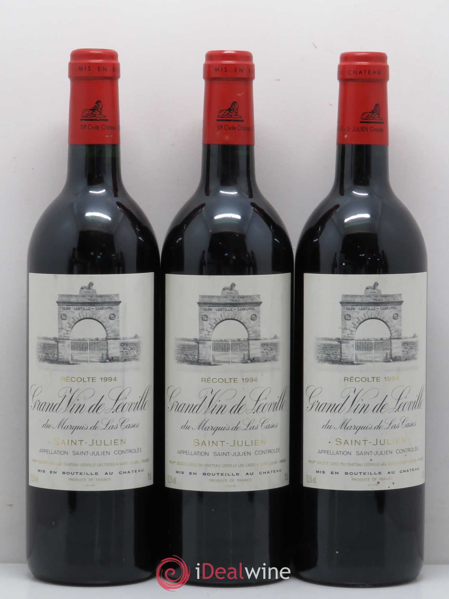 Château Léoville Las Cases 2ème Grand Cru Classé 1994 - Lot de 6 bouteilles - 2