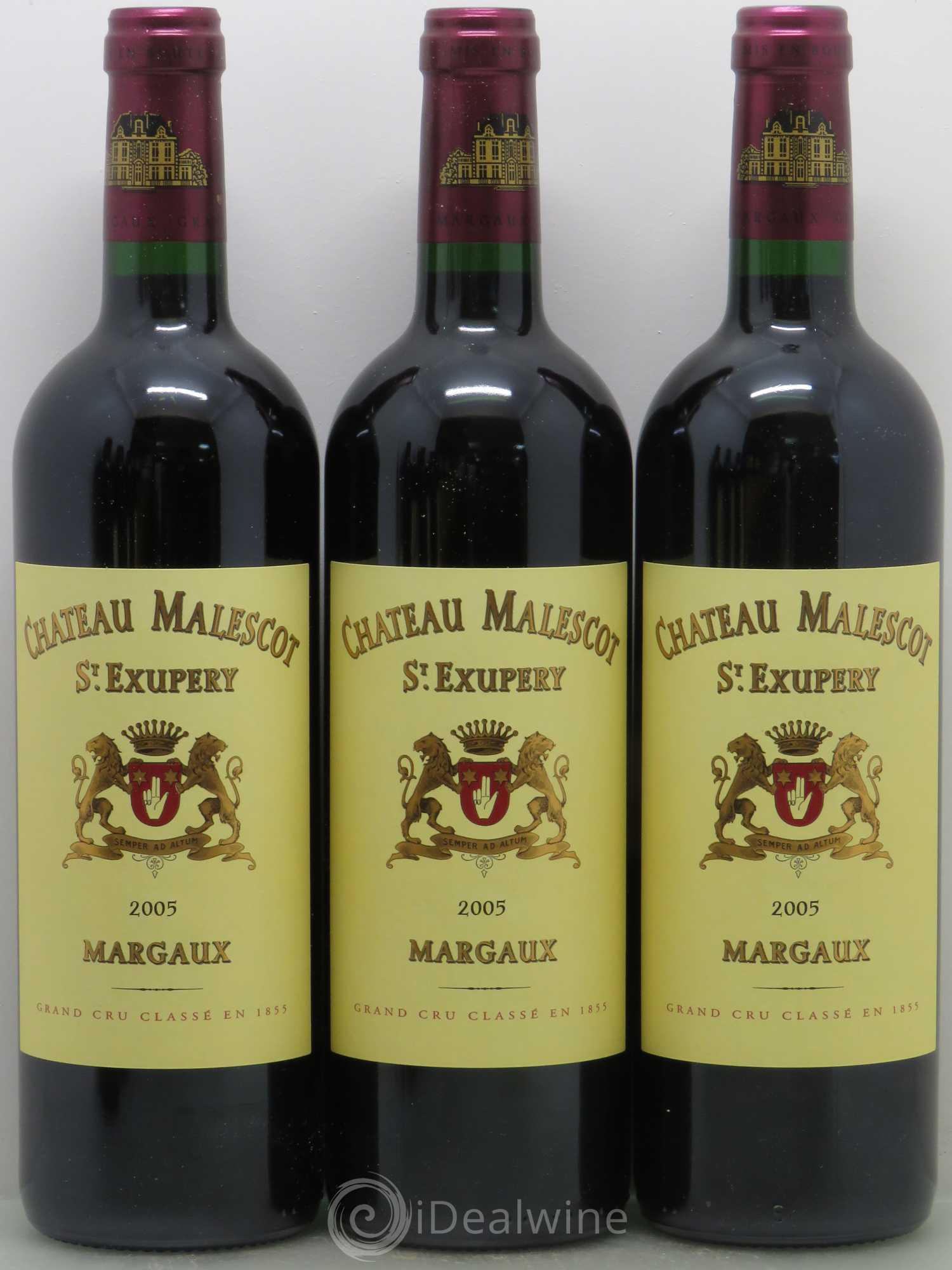 Château Malescot Saint-Exupéry 3ème Grand Cru Classé 2005 - Lot de 12 bouteilles - 1