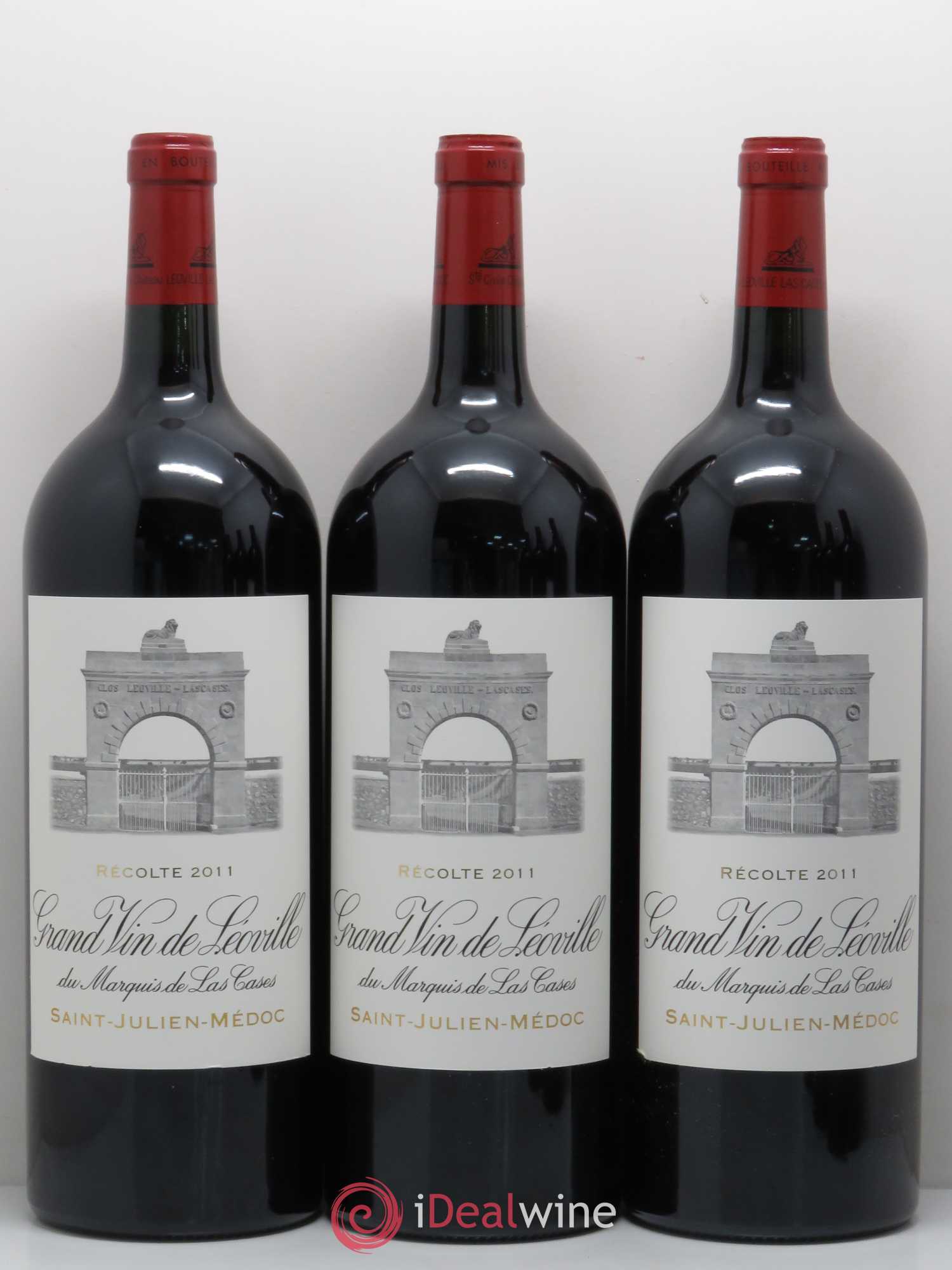 Château Léoville Las Cases 2ème Grand Cru Classé 2011 - Posten von 6 Magnum - 1