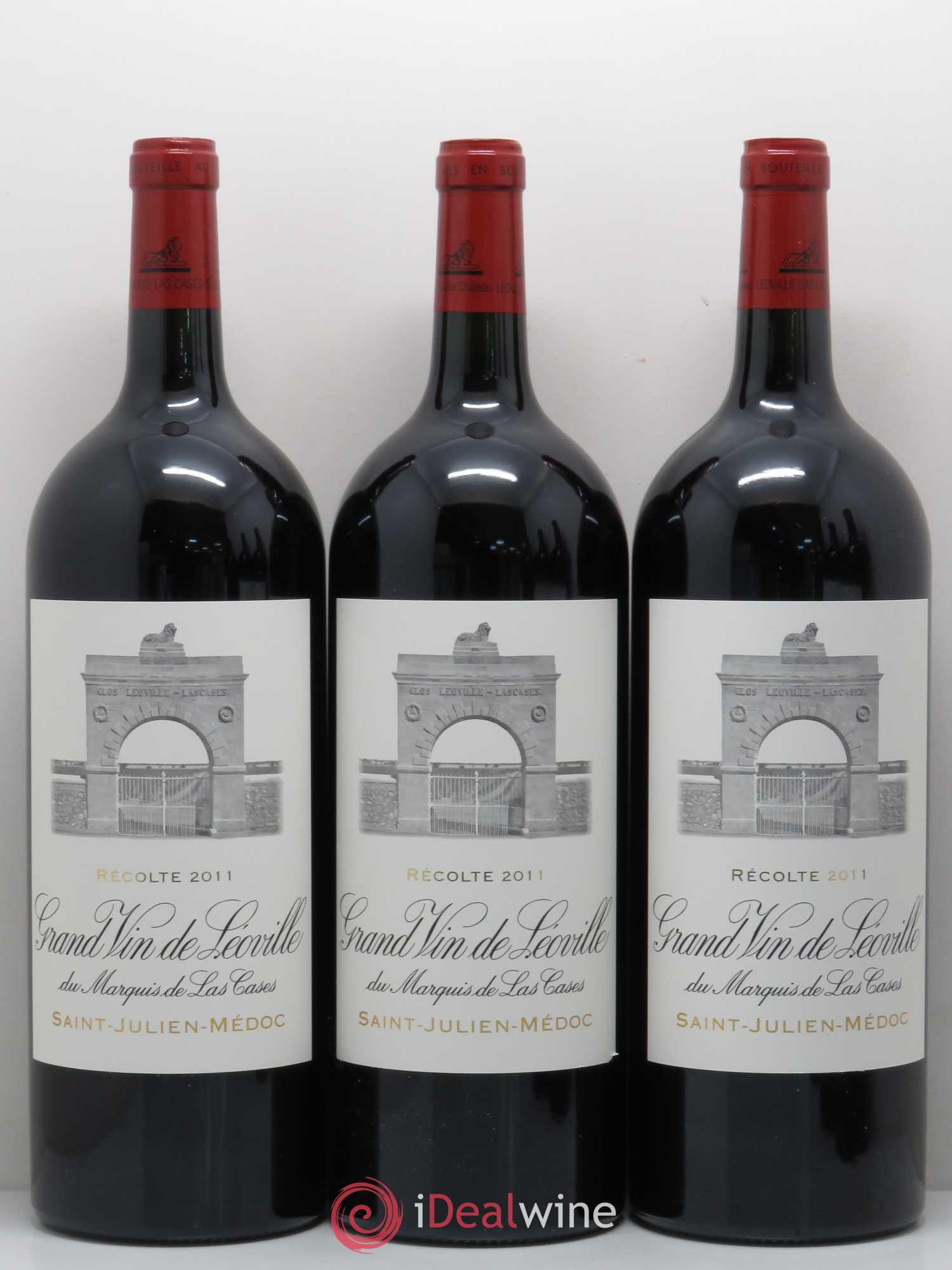 Château Léoville Las Cases 2ème Grand Cru Classé 2011 - Posten von 6 Magnum - 2