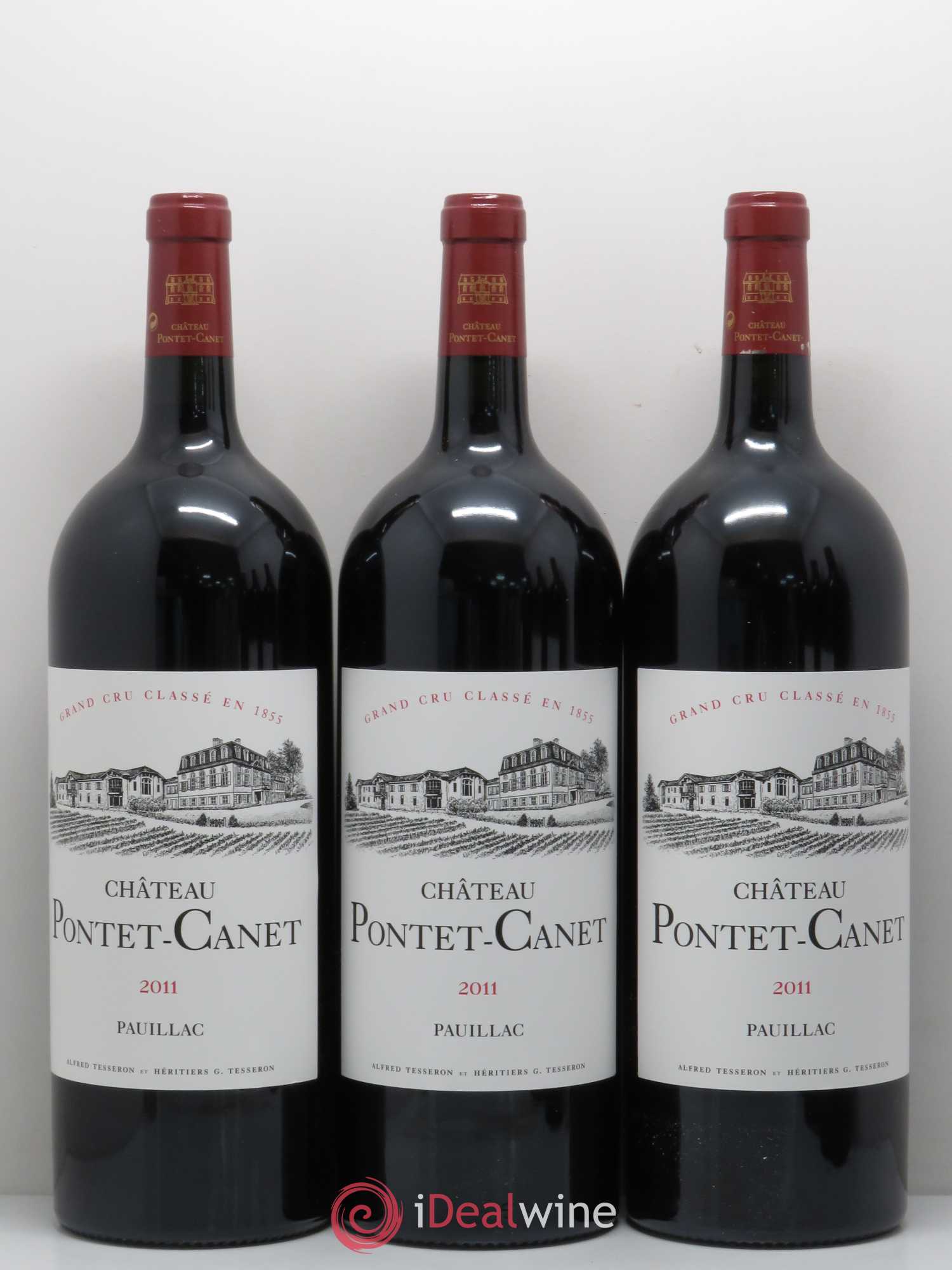 Château Pontet Canet 5ème Grand Cru Classé 2011 - Lot de 6 magnums - 2