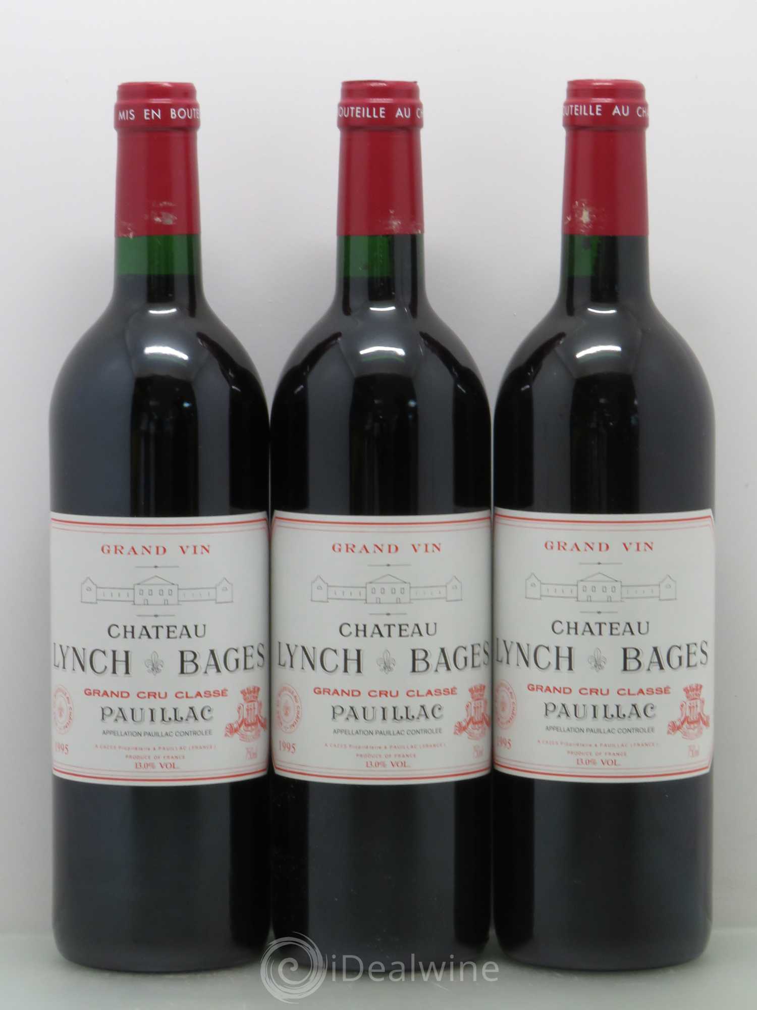 Château Lynch Bages 5ème Grand Cru Classé 1995 - Lot de 12 bouteilles - 2
