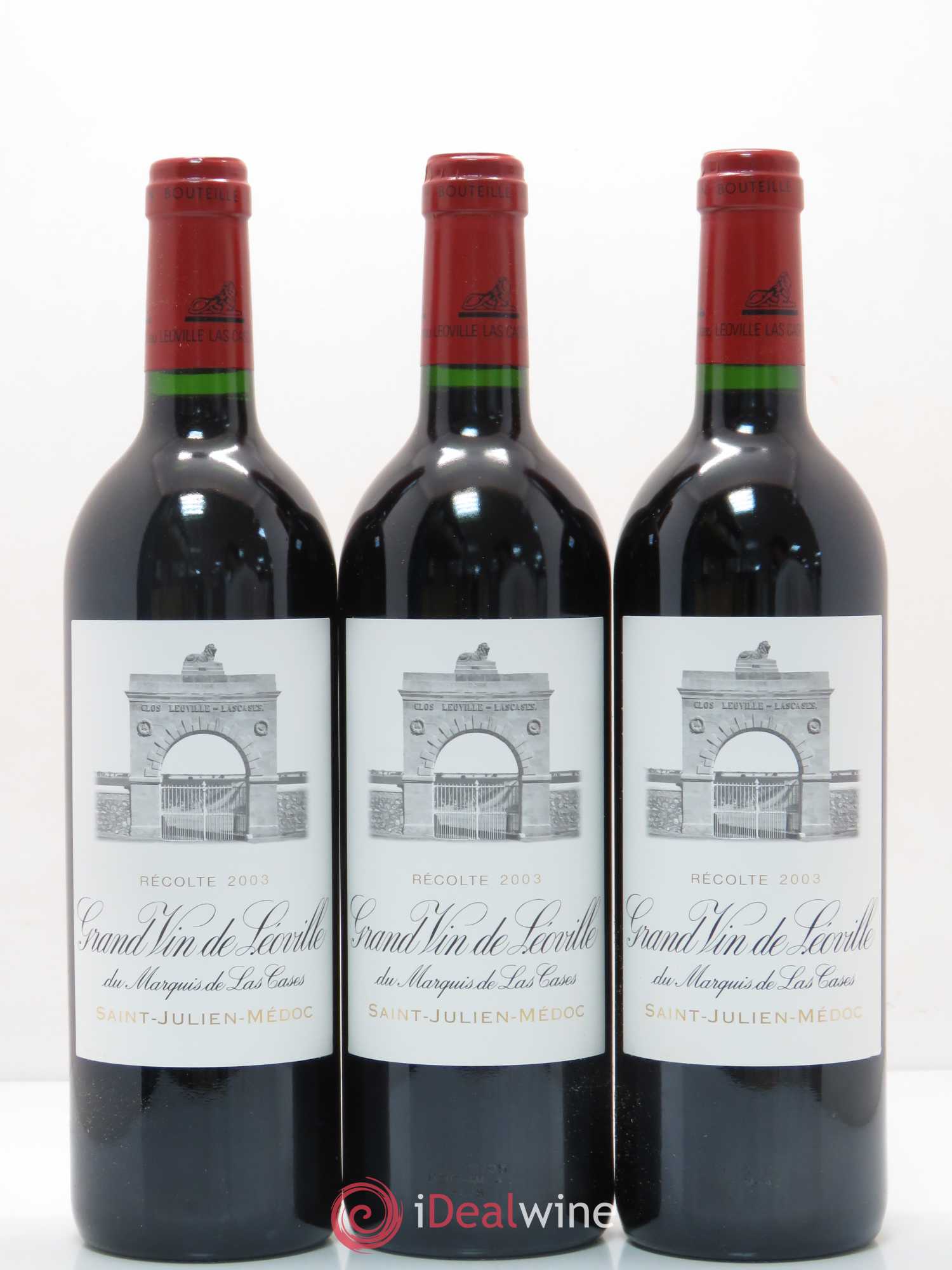 Château Léoville Las Cases 2ème Grand Cru Classé 2003 - Lot de 12 bouteilles - 4