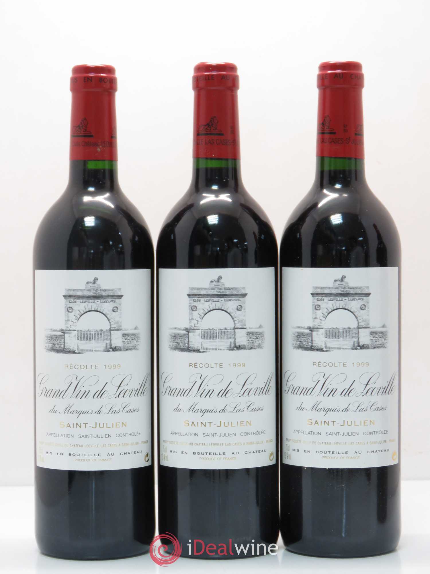 Château Léoville Las Cases 2ème Grand Cru Classé 1999 - Lot de 11 bouteilles - 3