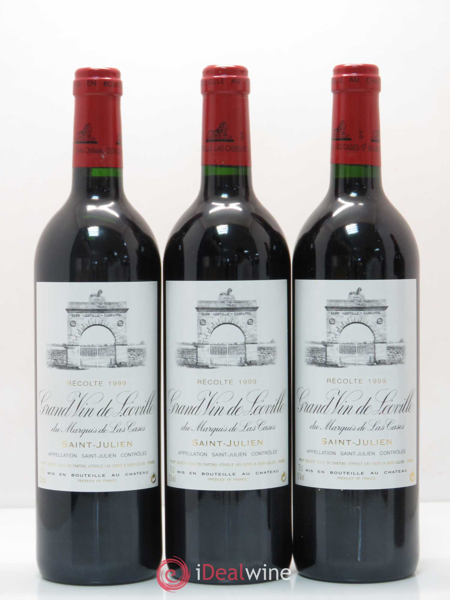 Château Léoville Las Cases 2ème Grand Cru Classé 1999 - Lot de 11 bouteilles - 4