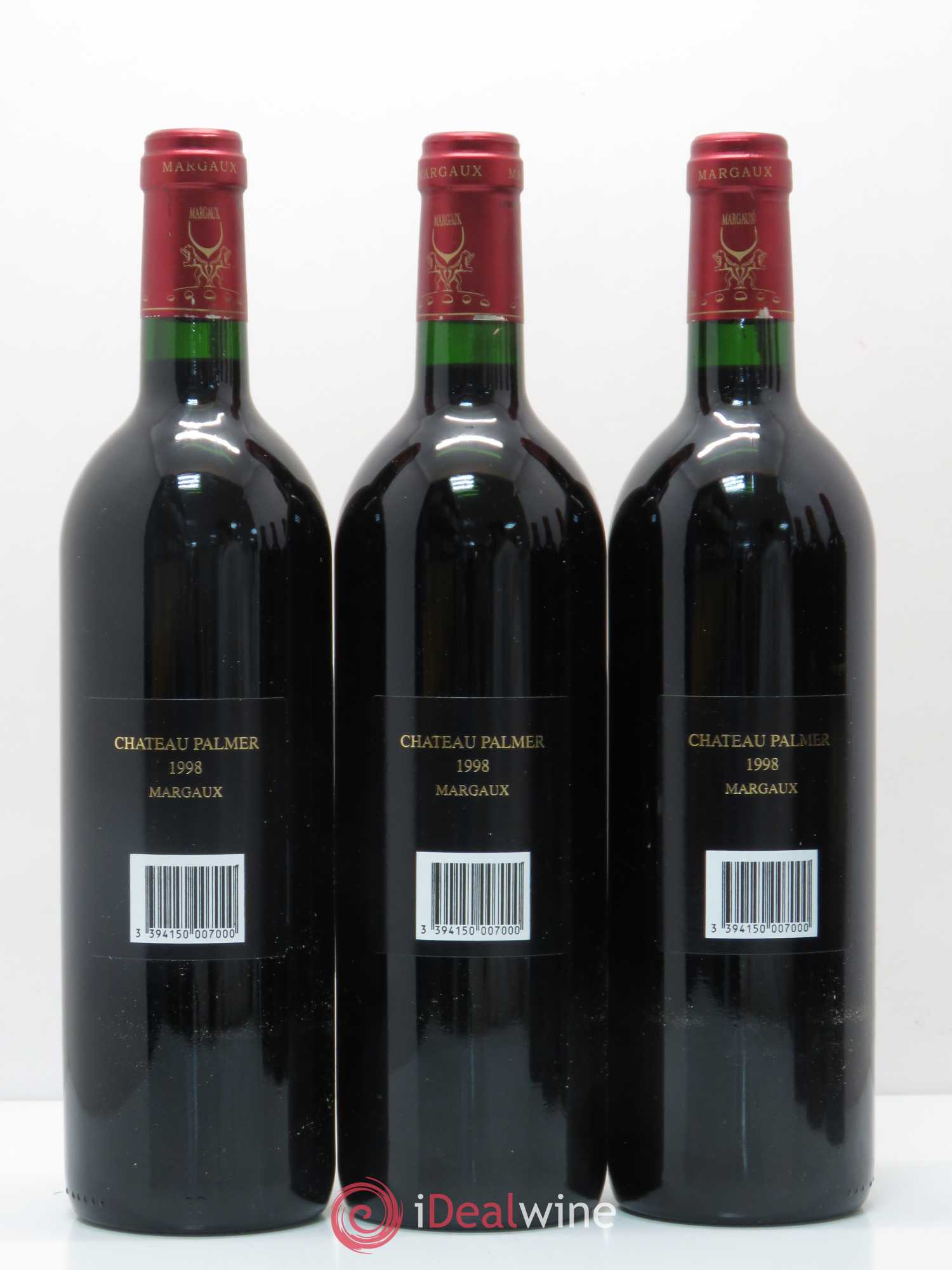 Château Palmer 3ème Grand Cru Classé 1998 - Lot de 6 bouteilles - 4