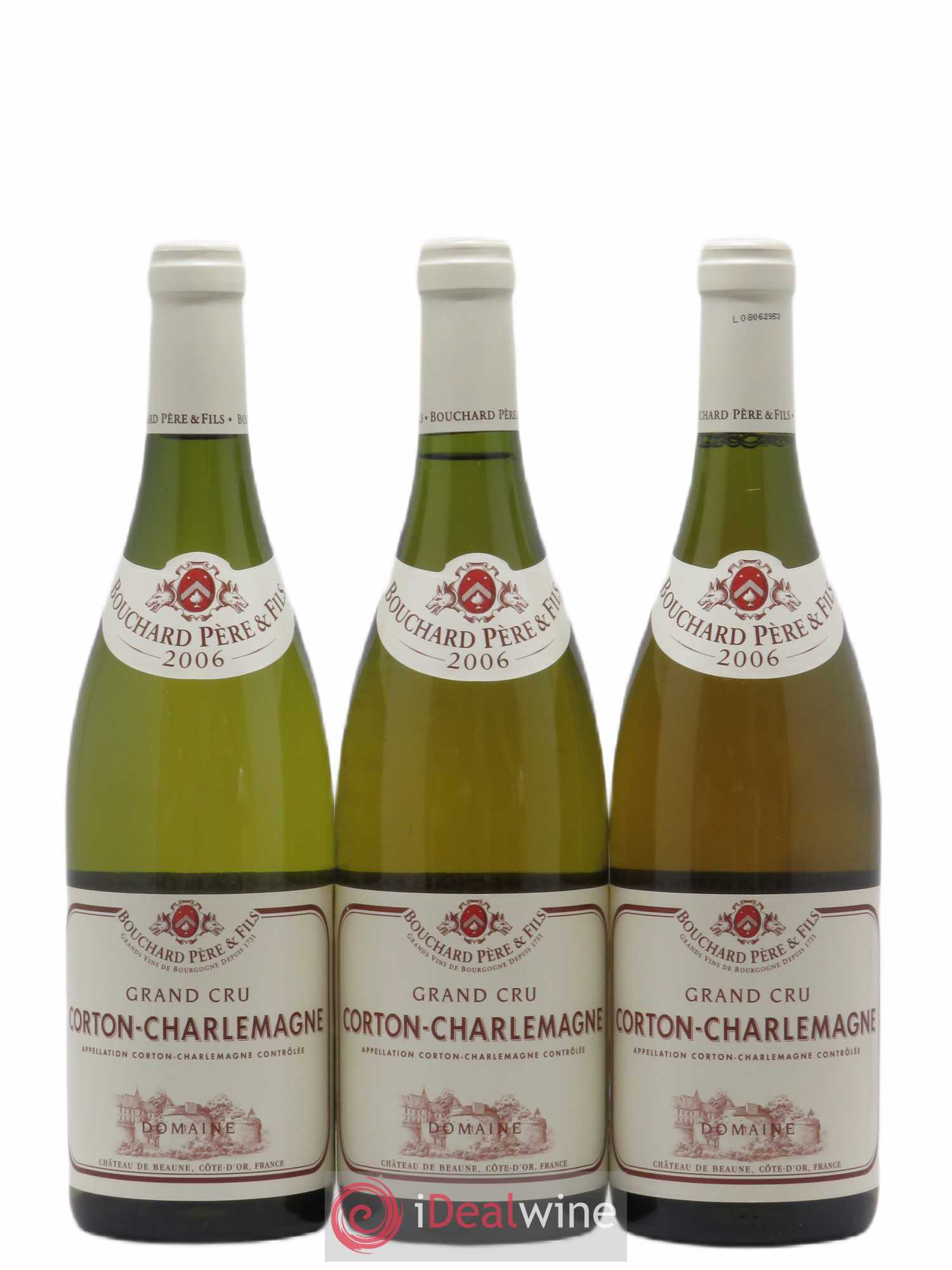 Corton-Charlemagne Grand Cru Bouchard Père & Fils 2006 - Lot de 6 bouteilles - 1