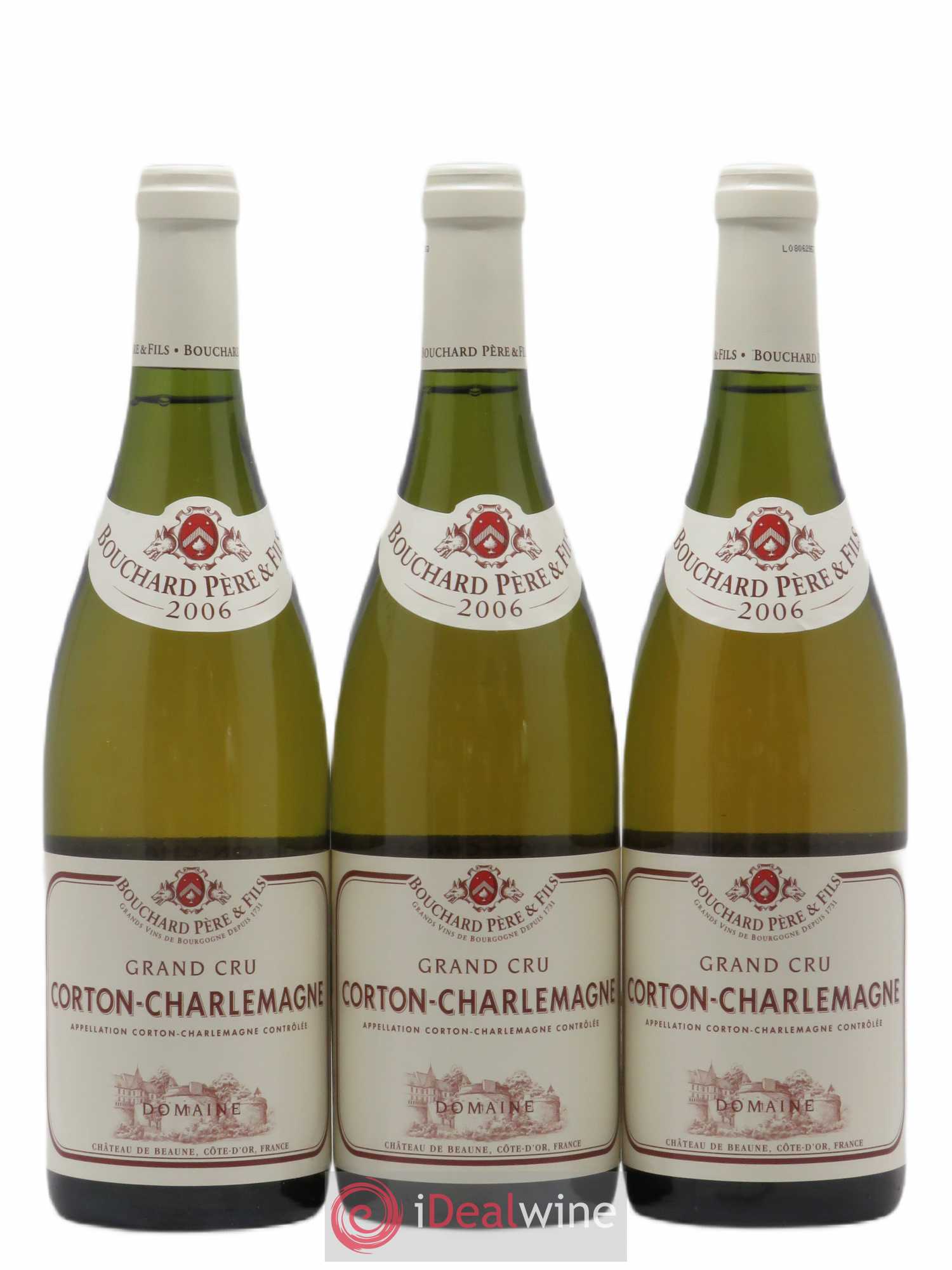 Corton-Charlemagne Grand Cru Bouchard Père & Fils 2006 - Lot de 6 bouteilles - 1
