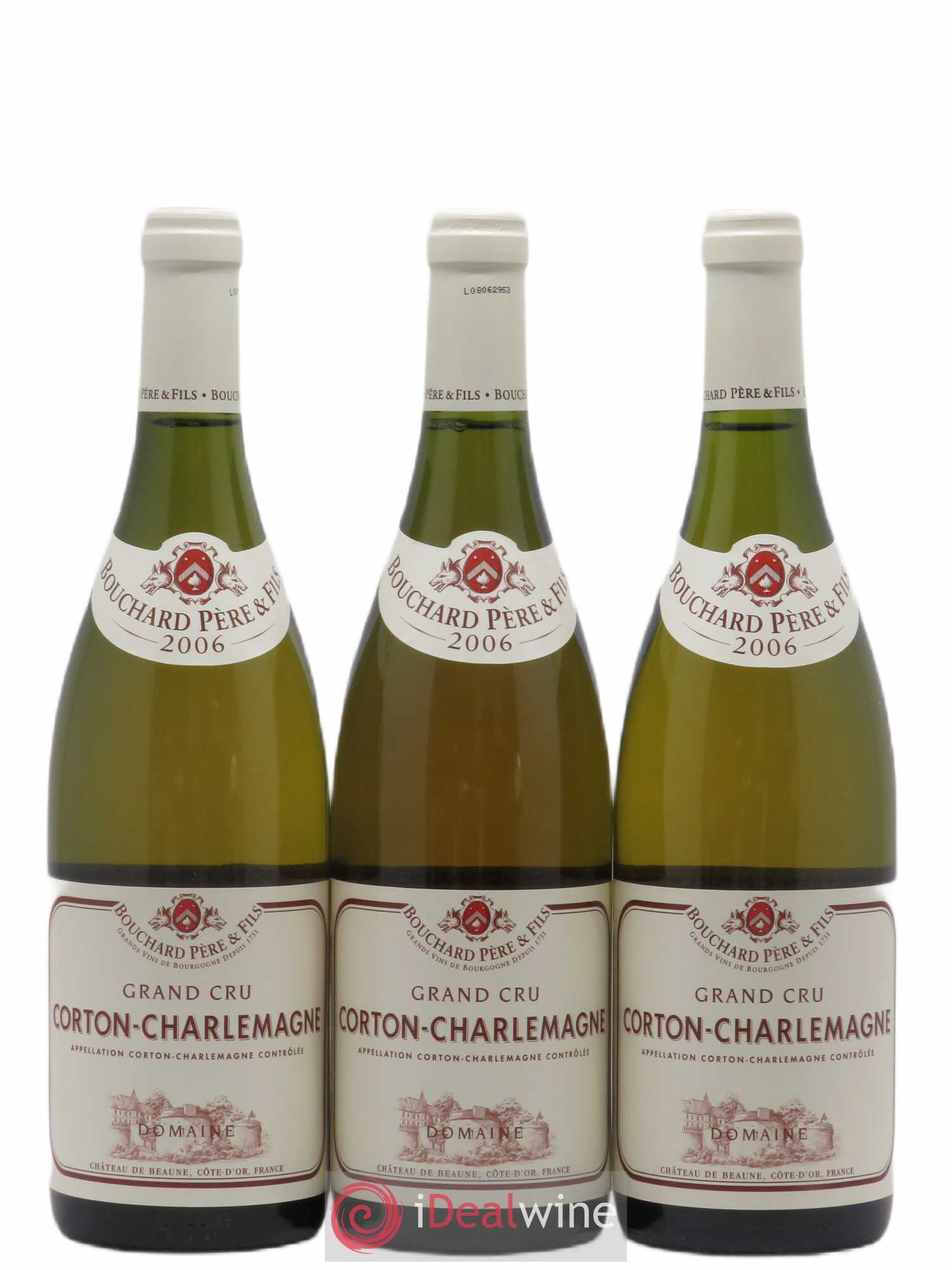 Corton-Charlemagne Grand Cru Bouchard Père & Fils 2006 - Lot de 6 bouteilles - 1