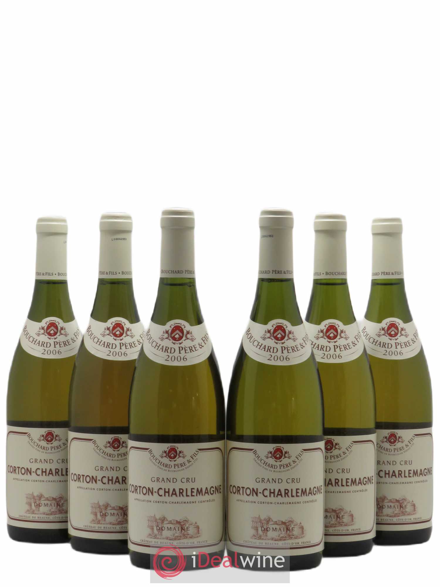 Corton-Charlemagne Grand Cru Bouchard Père & Fils 2006 - Lot de 6 bouteilles - 0