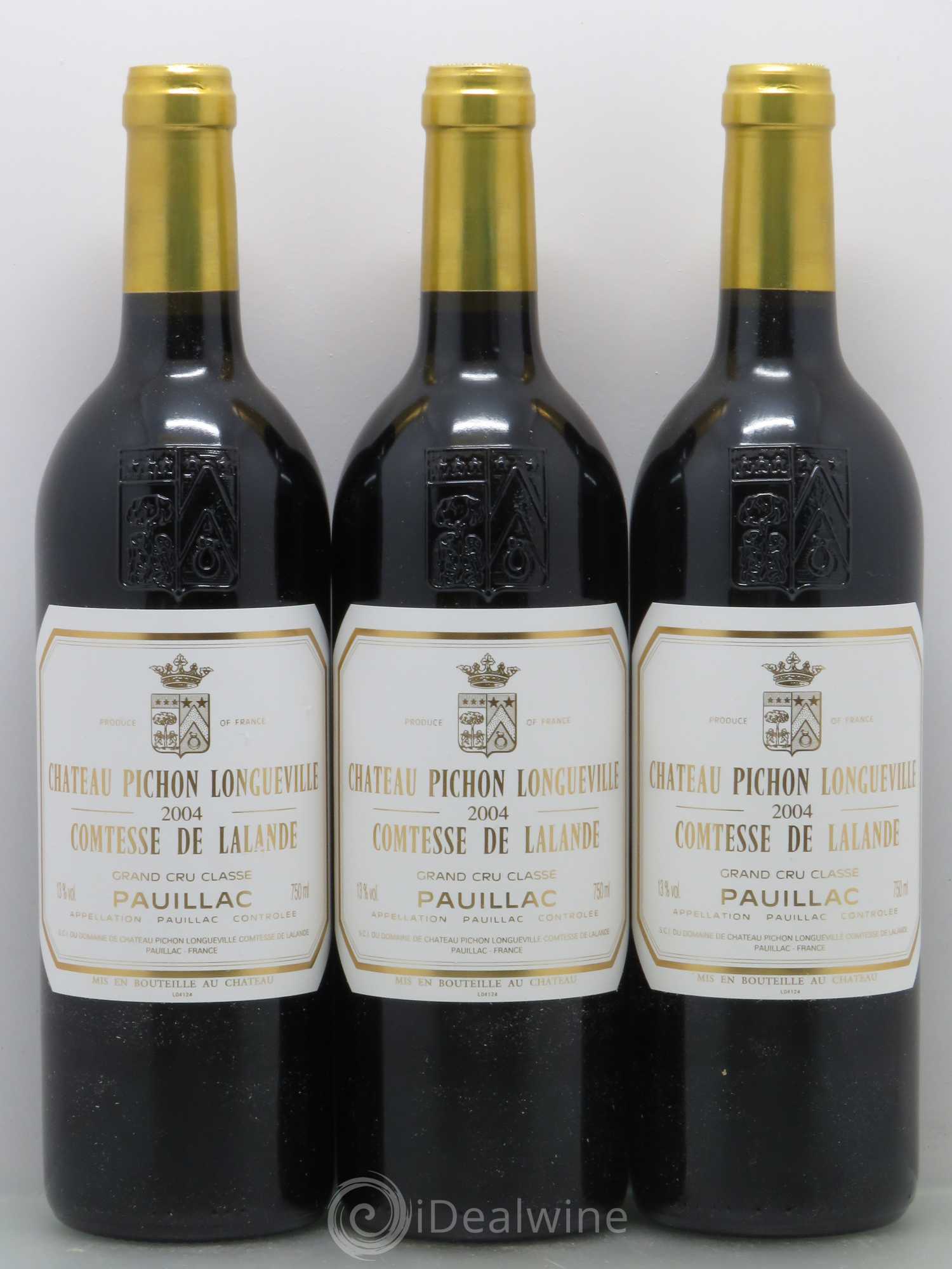 Château Pichon Longueville Comtesse de Lalande 2ème Grand Cru Classé 2004 - Lot de 6 bouteilles - 2
